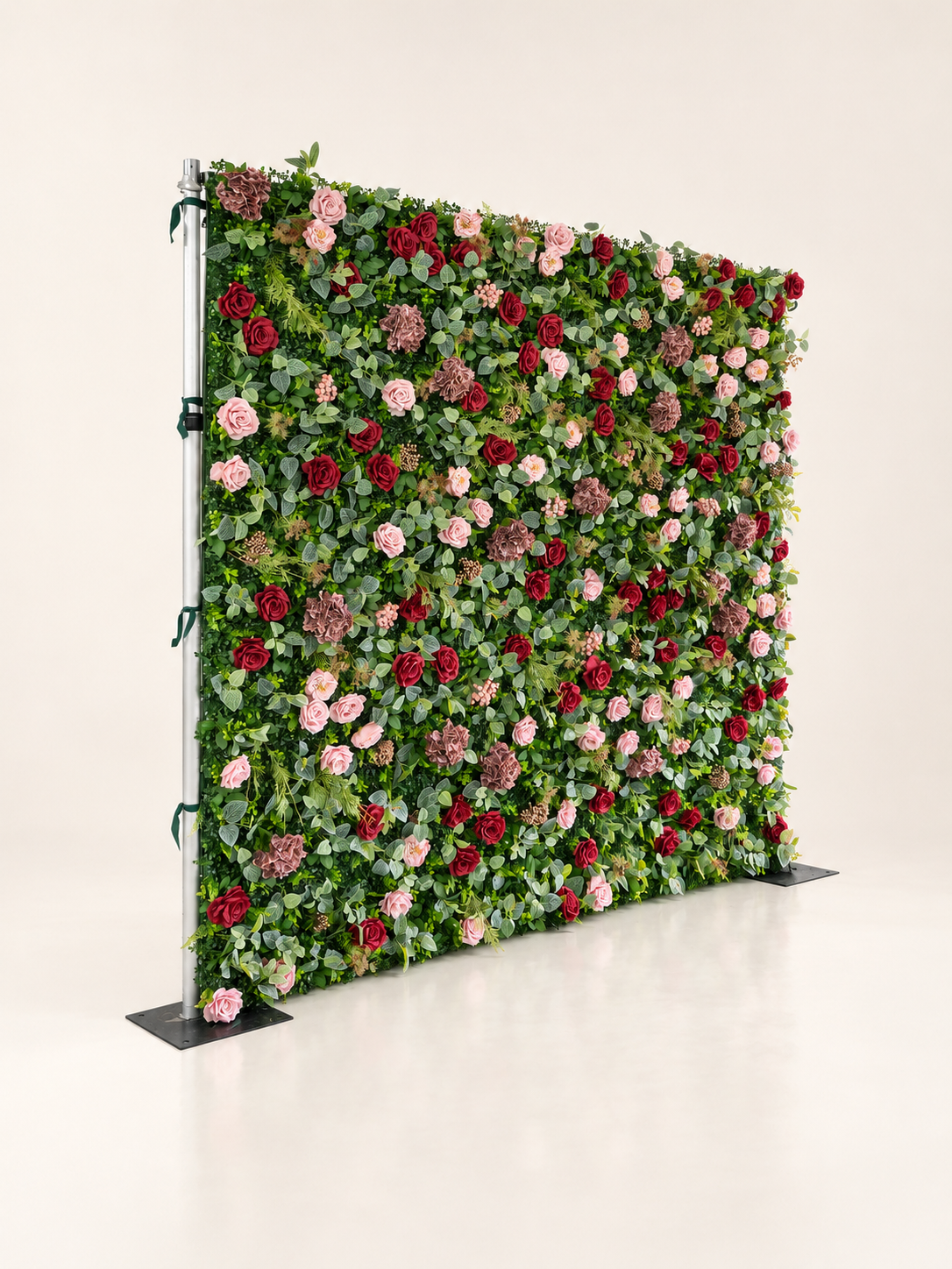 Rumi: 5D Fabric Artificial Zip Up Curtain Flower Wall For Wedding and Events Decoration