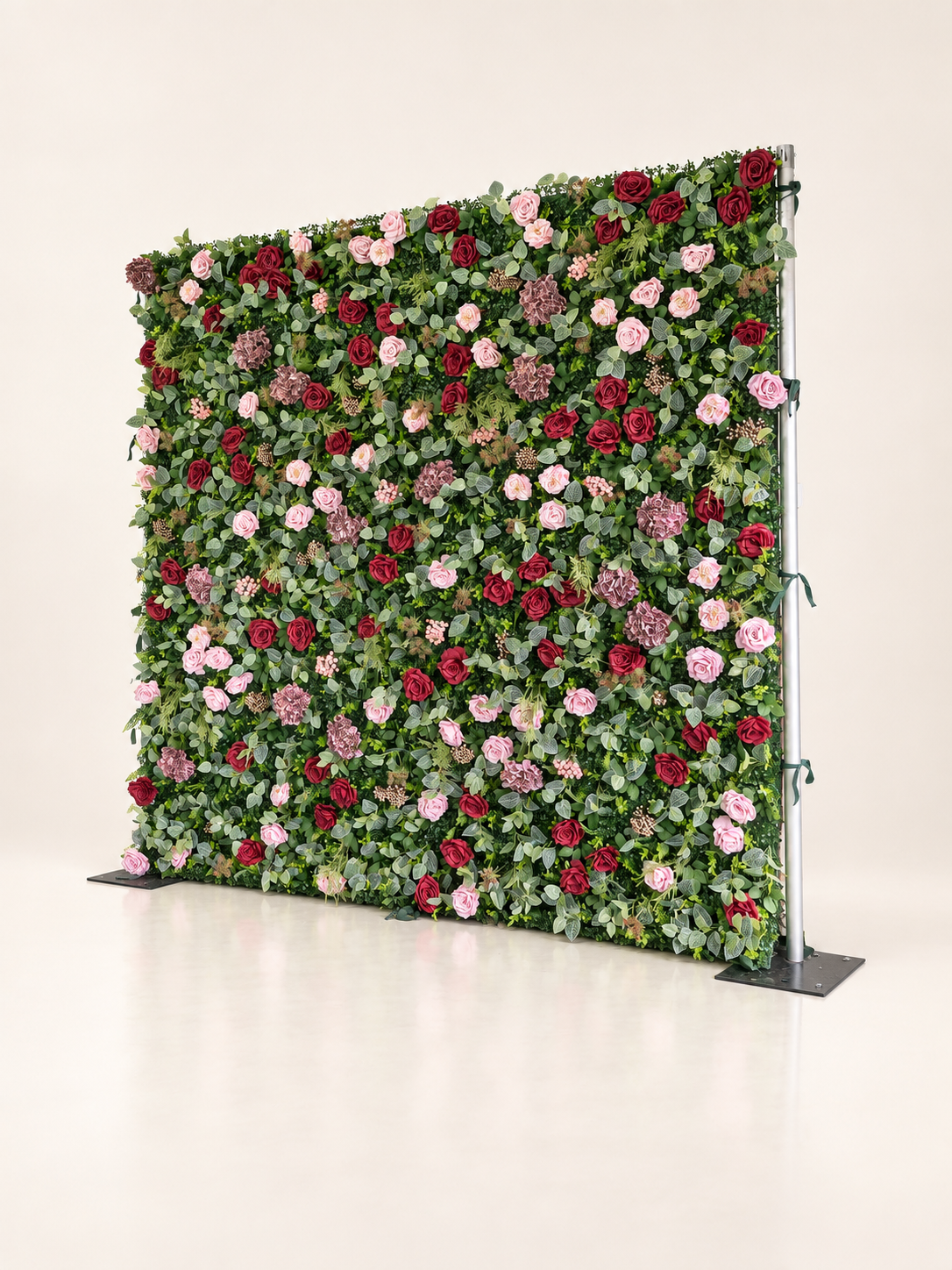 Rumi: 5D Fabric Artificial Zip Up Curtain Flower Wall For Wedding and Events Decoration