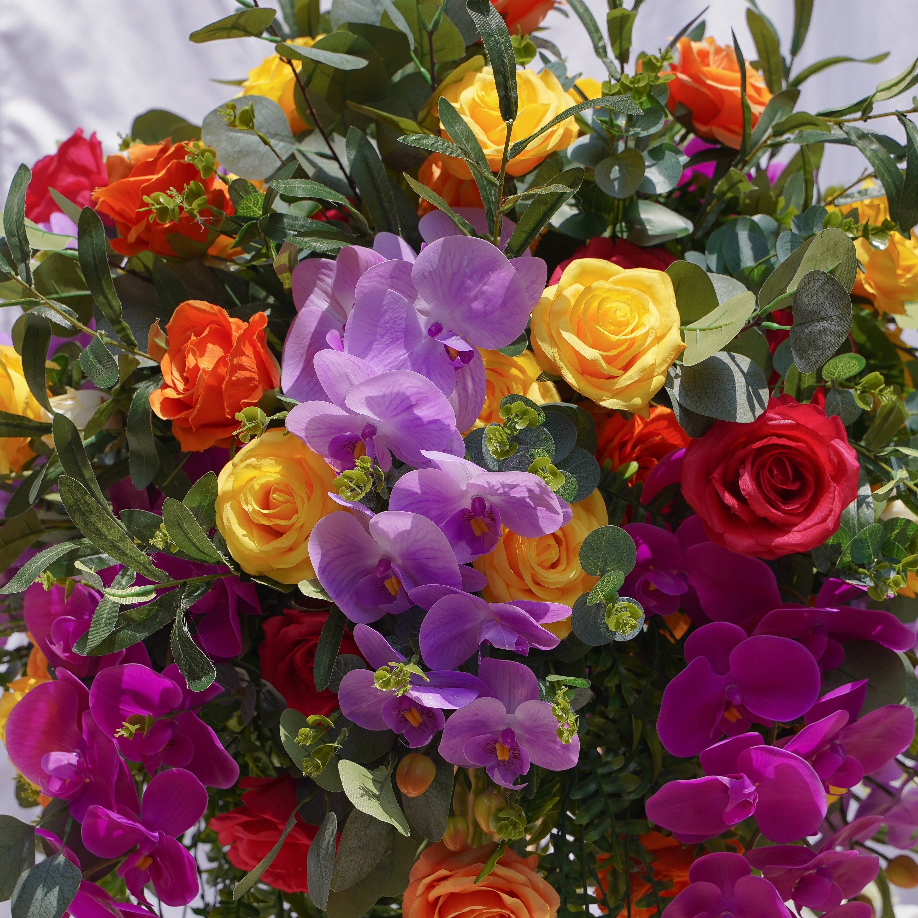 Starry Flower Ball:2023 New Flower Centerpiece Bouquet Table Decoration Flower Ball R059 Rose Morning