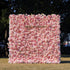 Sue:5D Garden Series New Fabric Artificial rolling up curtain flower wall Rose Morning
