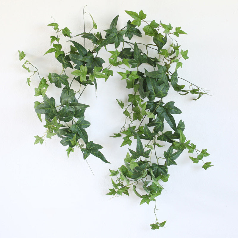 69 InchesGreen Ivy Vine Eucalyptus Begonia Leaf Floral Climbing Decor for Wall Hanging