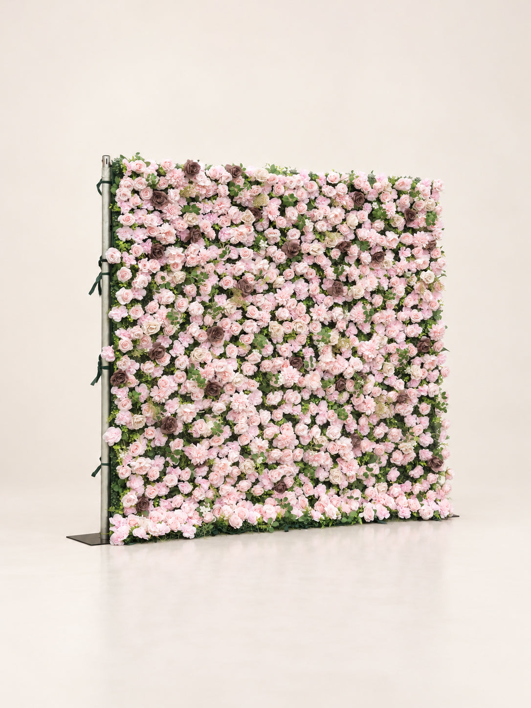 Solenne: 3D Fabric Artificial Zip Up Curtain Flower Wall For Wedding and Events Decoration