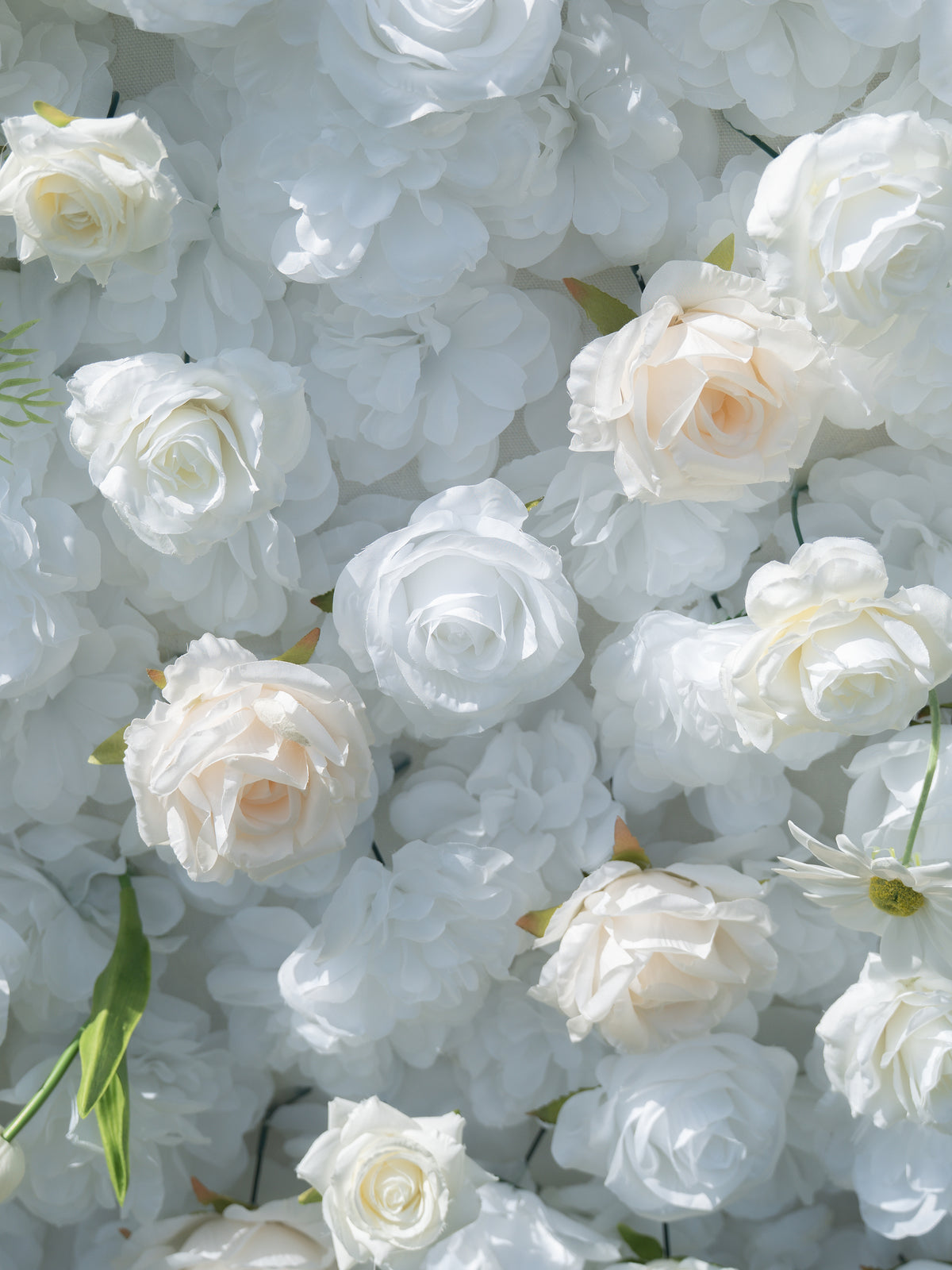 Posie: 3D Fabric Artificial Zip Up Curtain Flower Wall For Wedding and Events Decoration