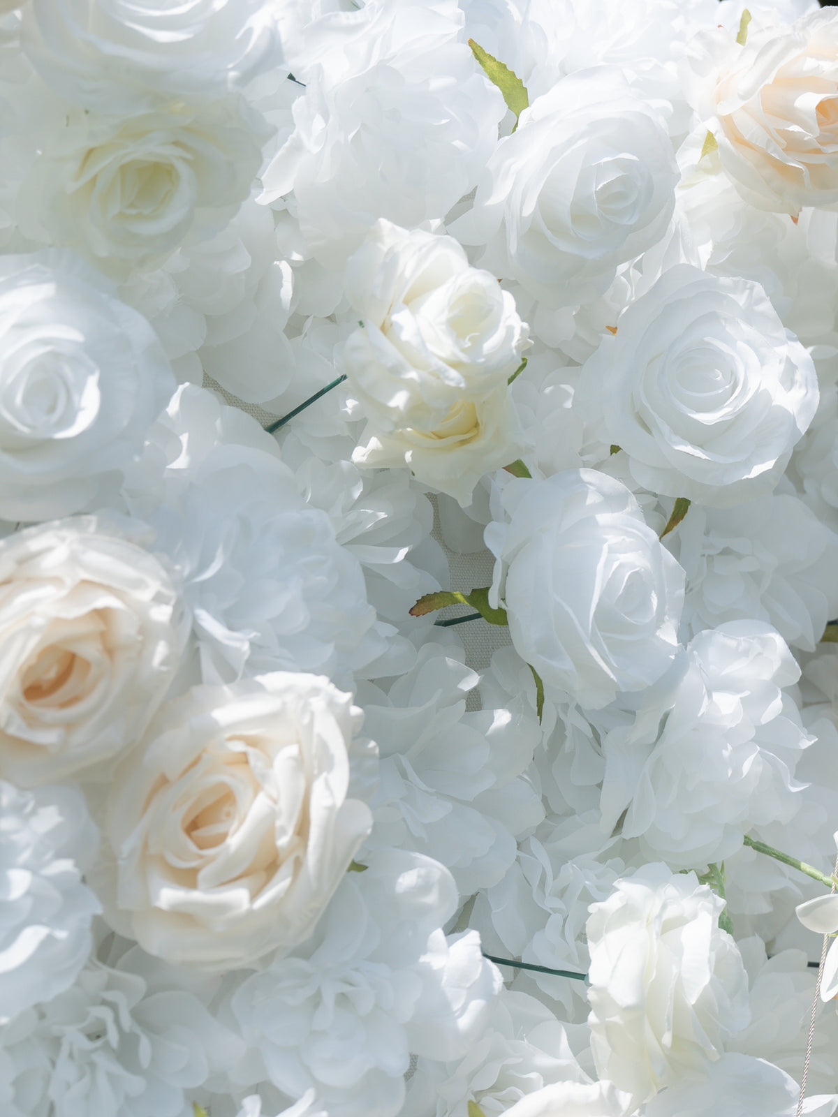 Posie: 3D Fabric Artificial Zip Up Curtain Flower Wall For Wedding and Events Decoration