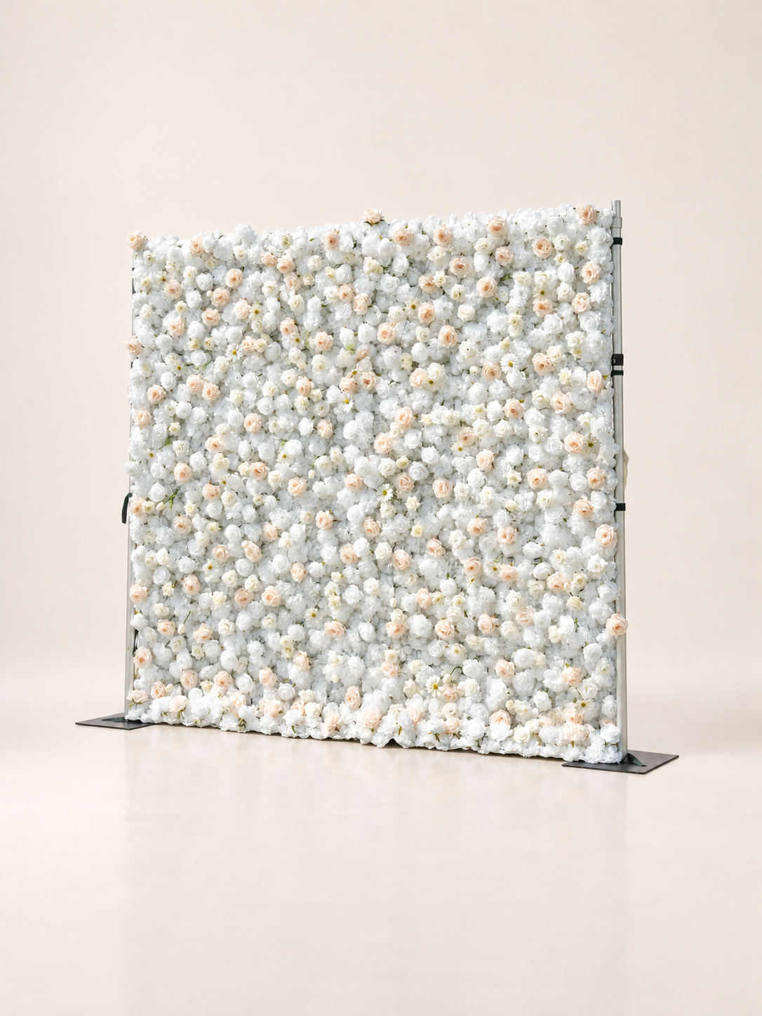 Posie: 3D Fabric Artificial Zip Up Curtain Flower Wall For Wedding and Events Decoration