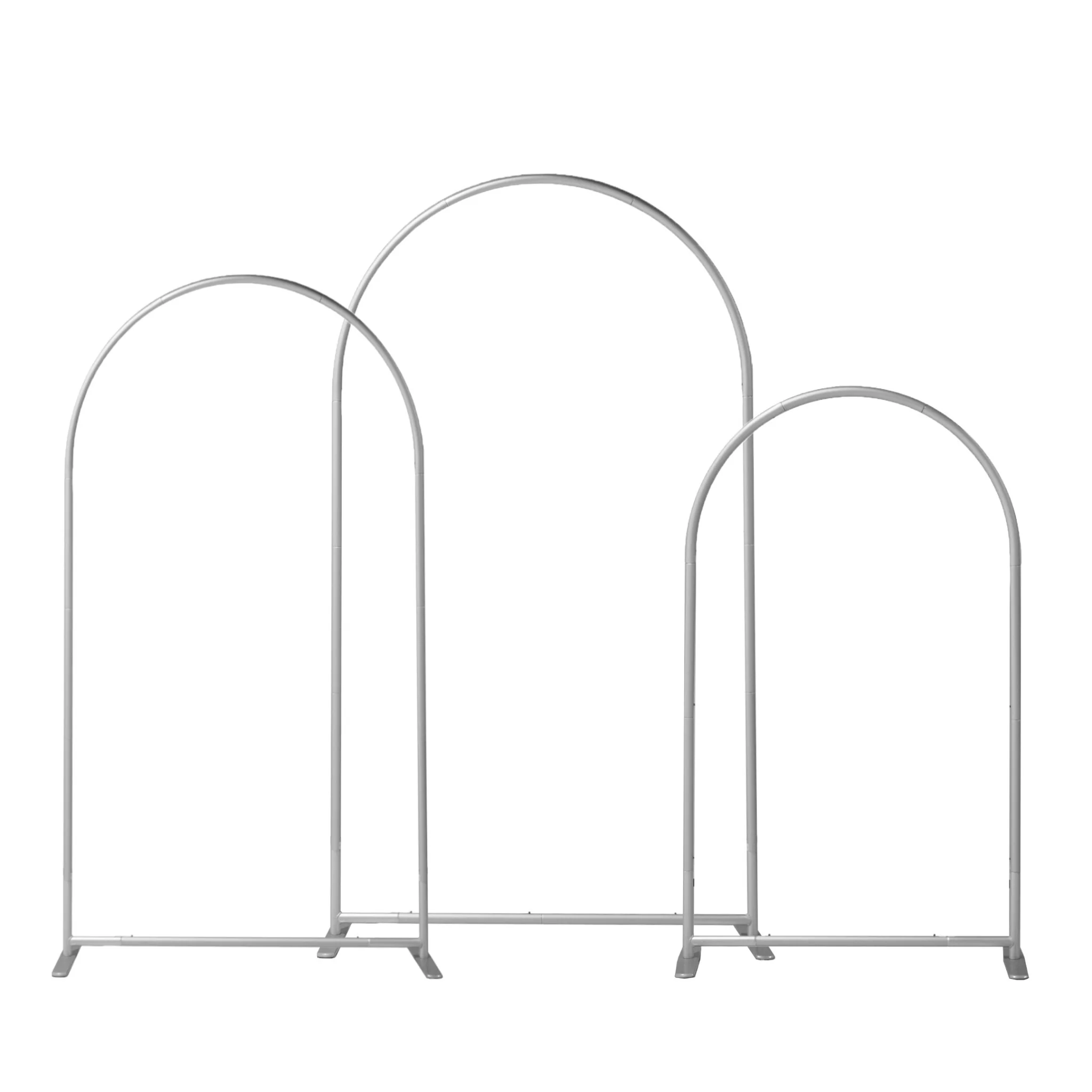 V008: Wedding and Event Arch Frame Backdrop Party Stand 3PCS/set Rose Morning