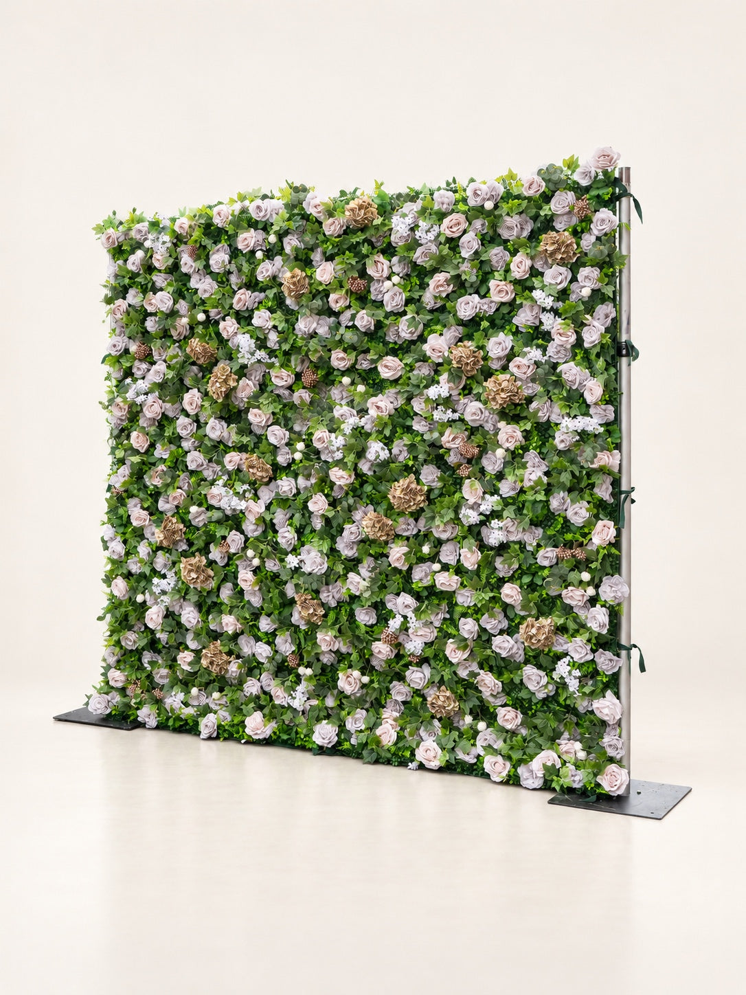 Vanya: 3D Fabric Artificial Zip Up Curtain Flower Wall For Wedding and Events Decoration
