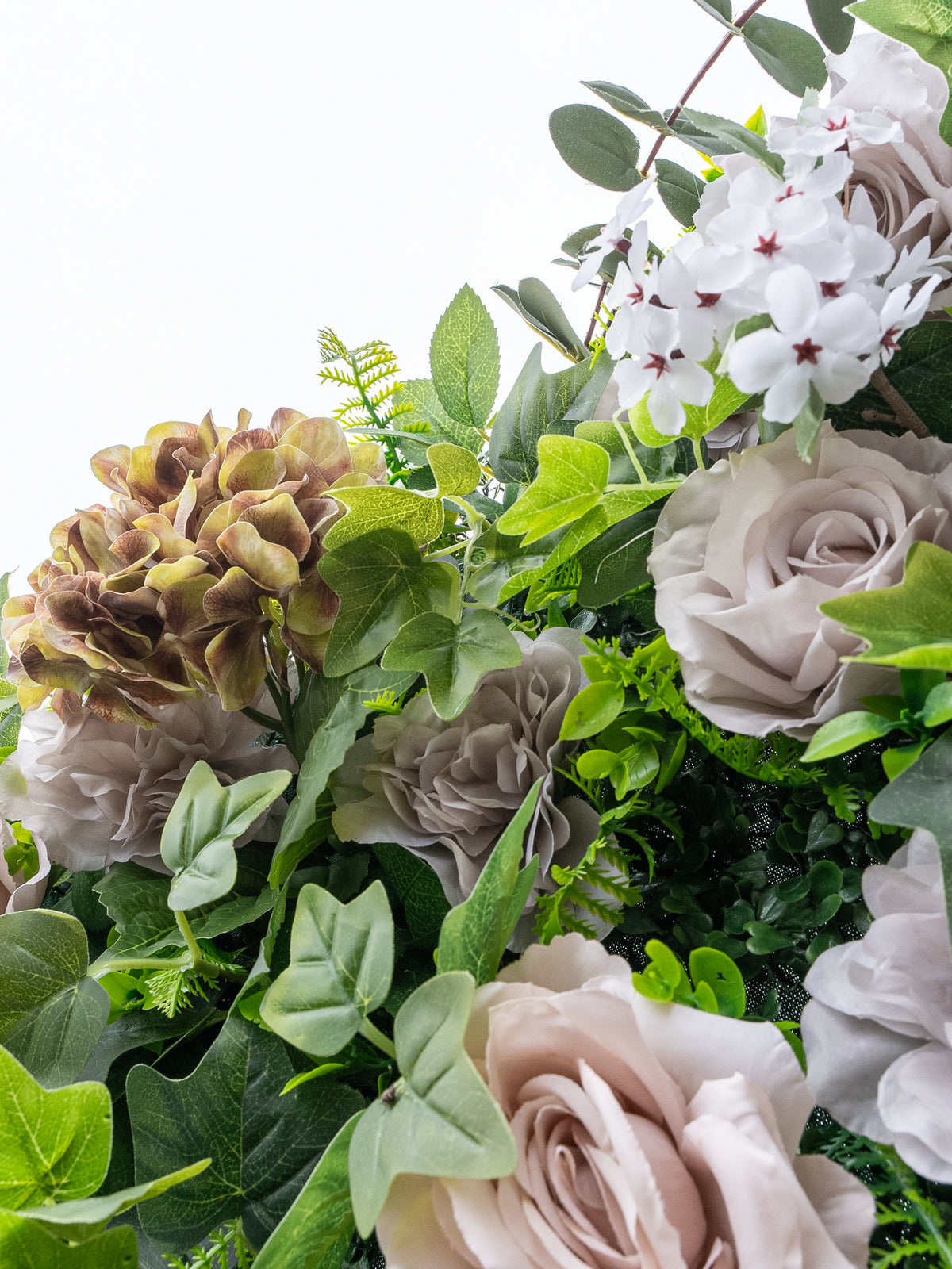 Vanya: 3D Fabric Artificial Zip Up Curtain Flower Wall For Wedding and Events Decoration