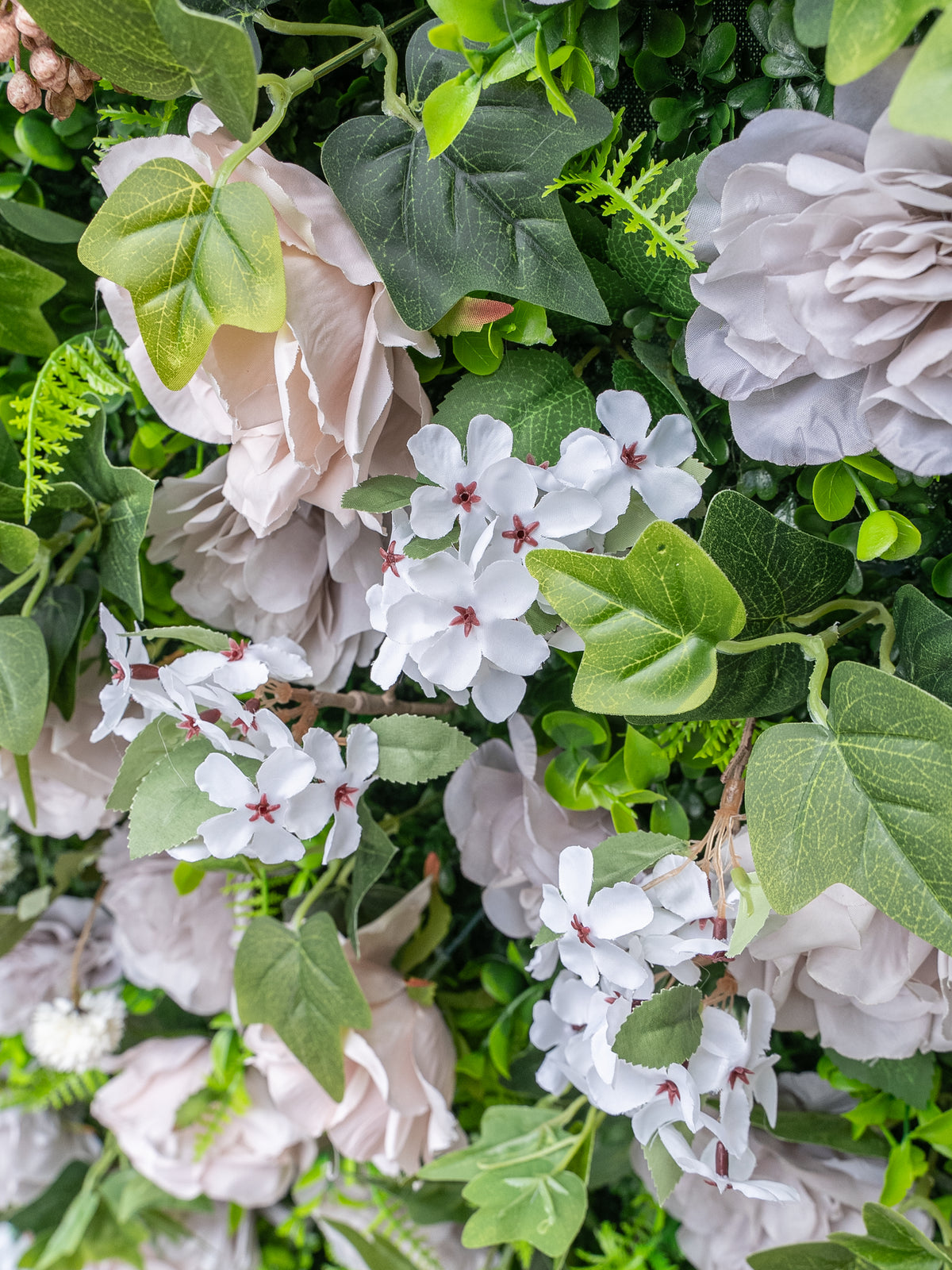 Vanya: 3D Fabric Artificial Zip Up Curtain Flower Wall For Wedding and Events Decoration