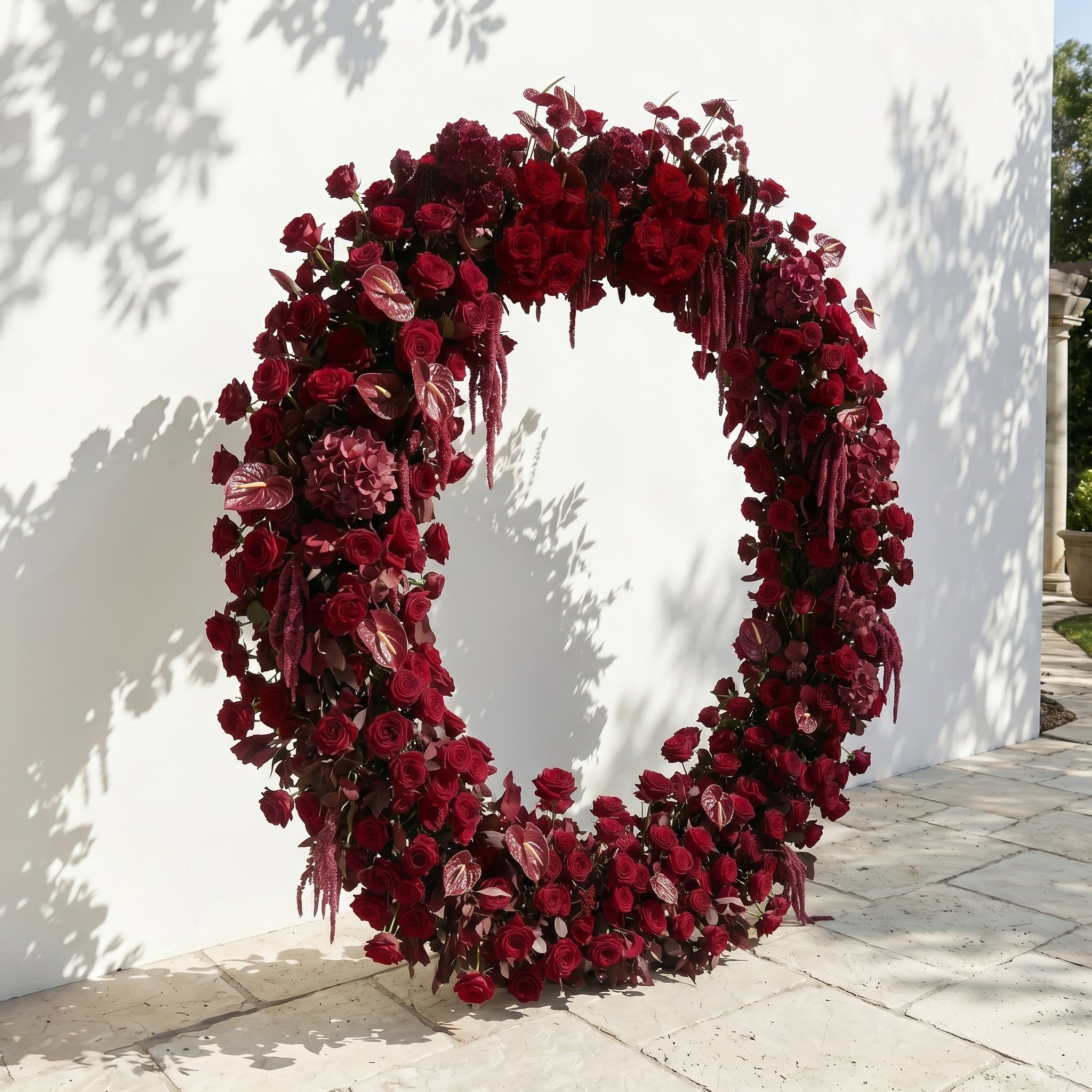 Tove 2026 New Wedding Party Background Floral Arch Decoration