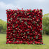 Aileen:5D Fabric Artificial rolling up curtain flower wall (Ship Now from USA) Rose Morning
