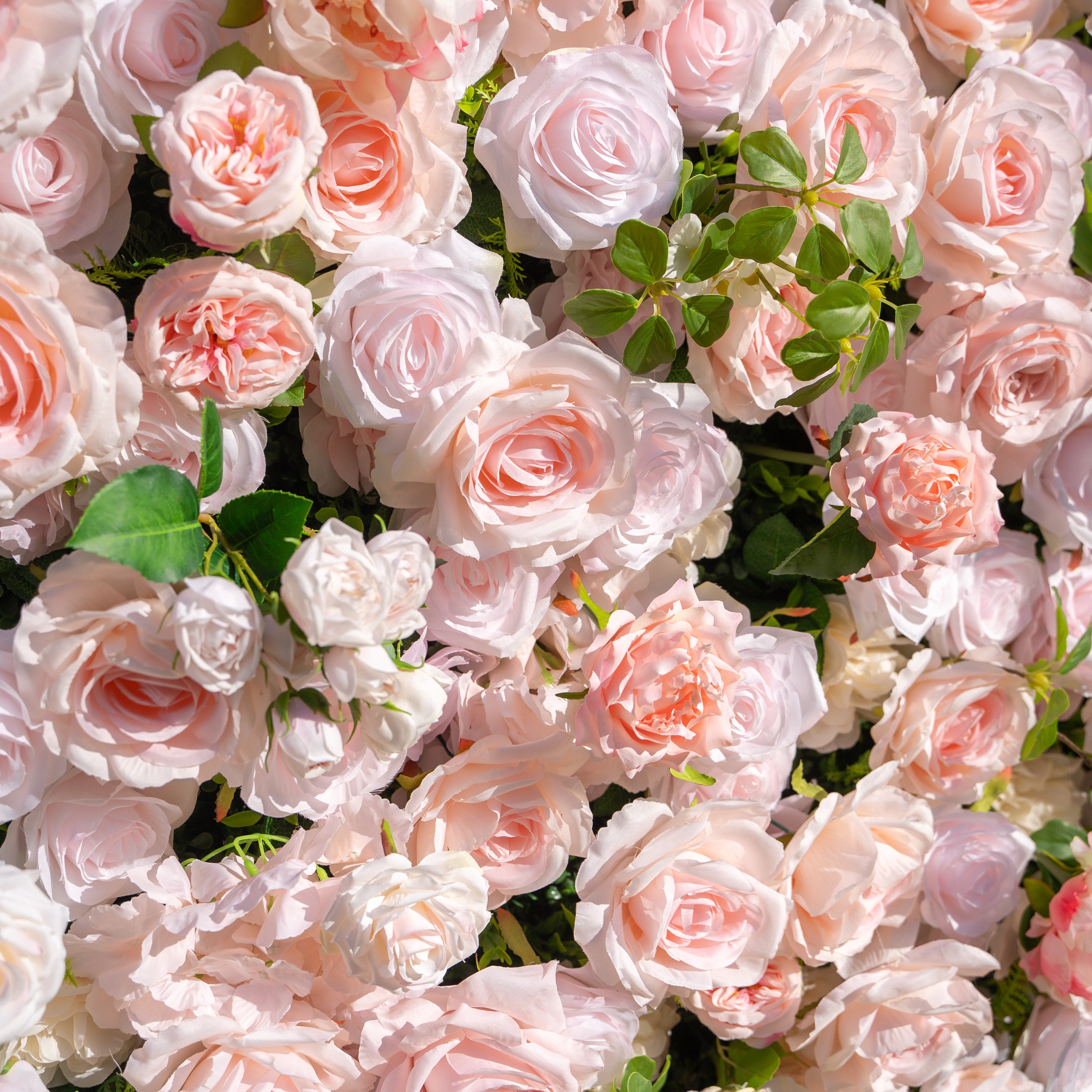 Annette:5D Fabric Artificial rolling up curtain flower wall