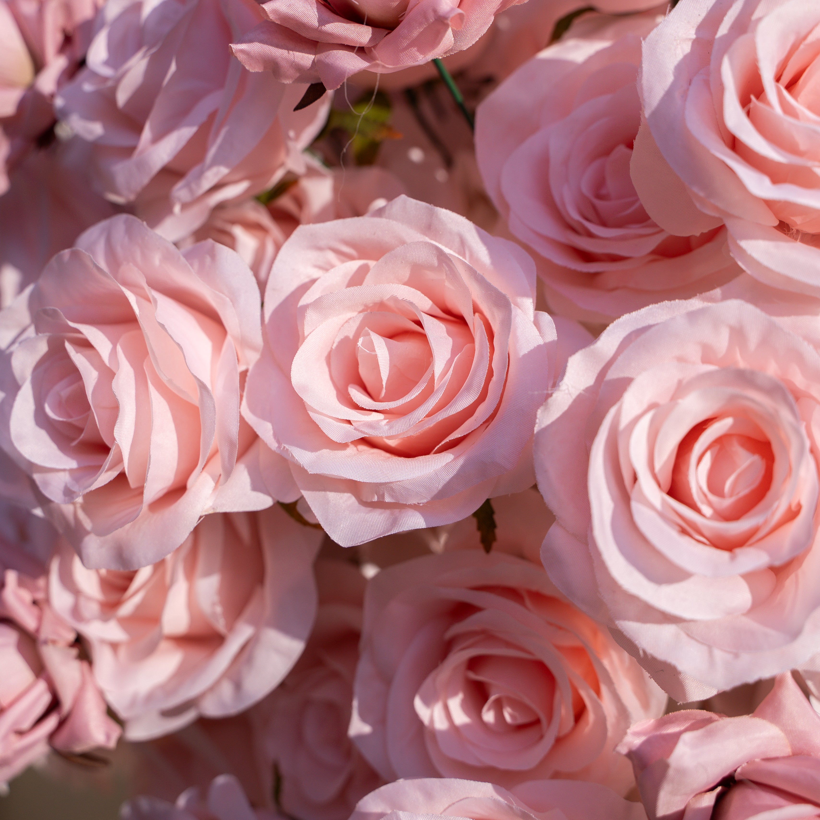 Aurelle: Pink Flower Ball Flower Centerpiece Bouquet Table Decoration