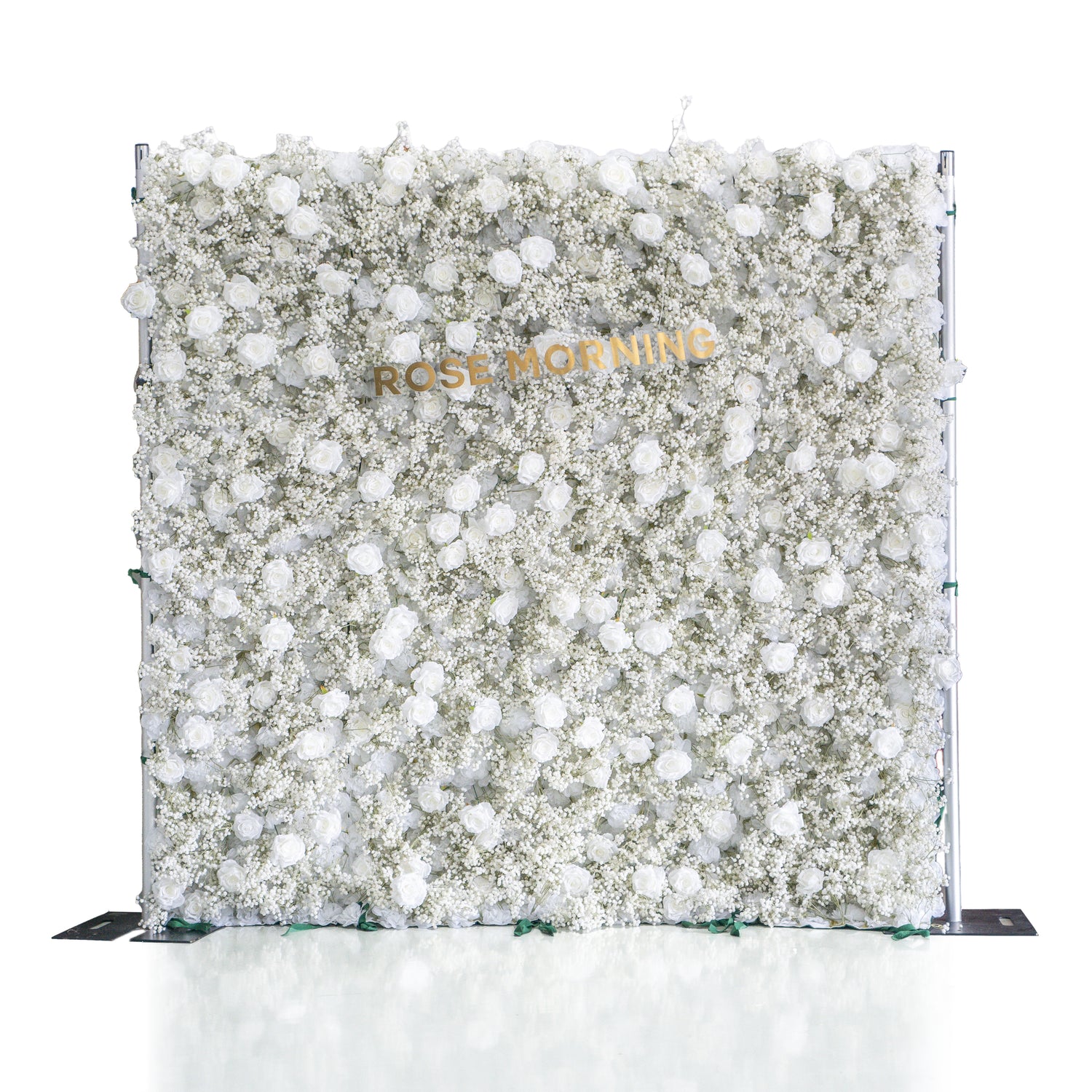 Baby Breath:3D Fabric Artificial rolling up curtain flower wall(Ready to ship-Only USA)