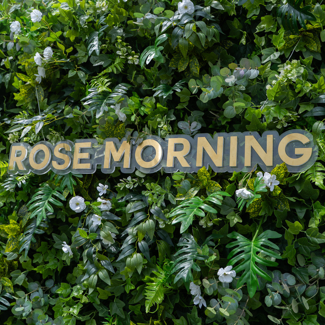 Bernarda๏ผ4D Fabric Artificial rolling up curtain flower wall