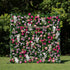 Brielle:5D Fabric Artificial rolling up curtain flower wall (Ready to ship) Rose Morning