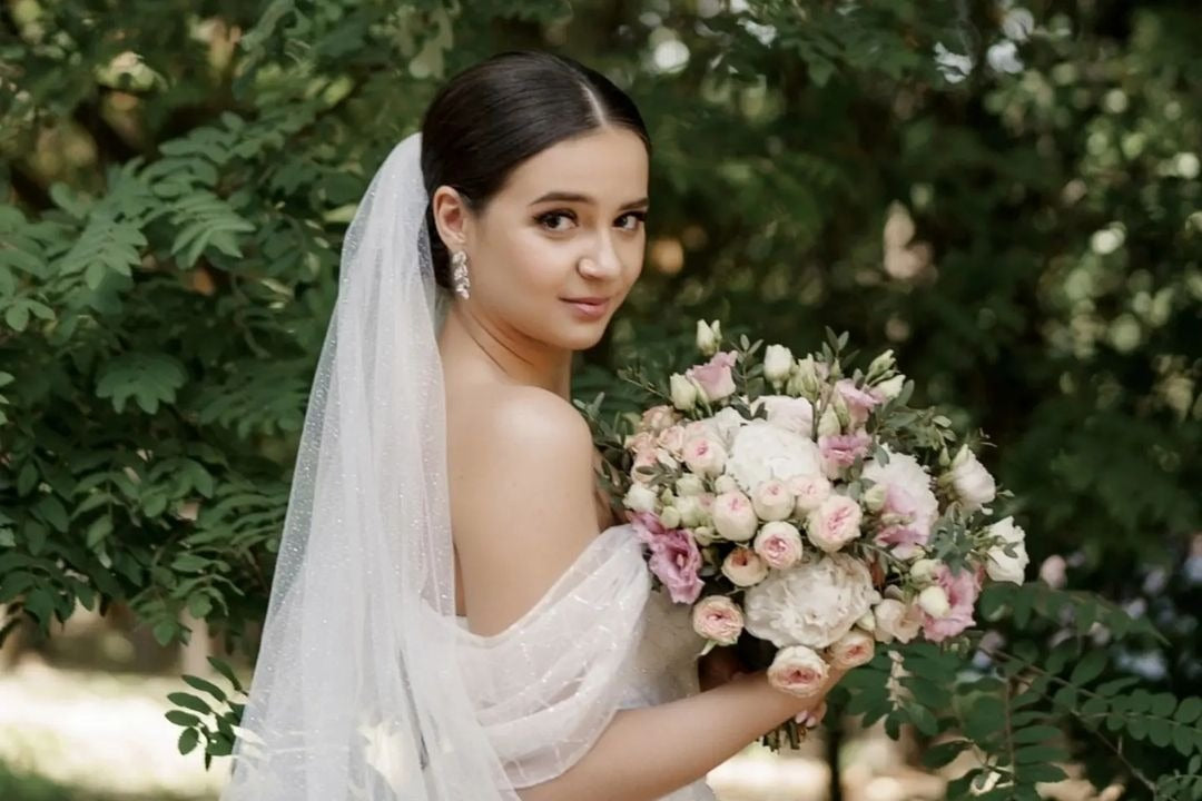 Dreamy wedding bouquet bridal bouquet -R086 Rose Morning