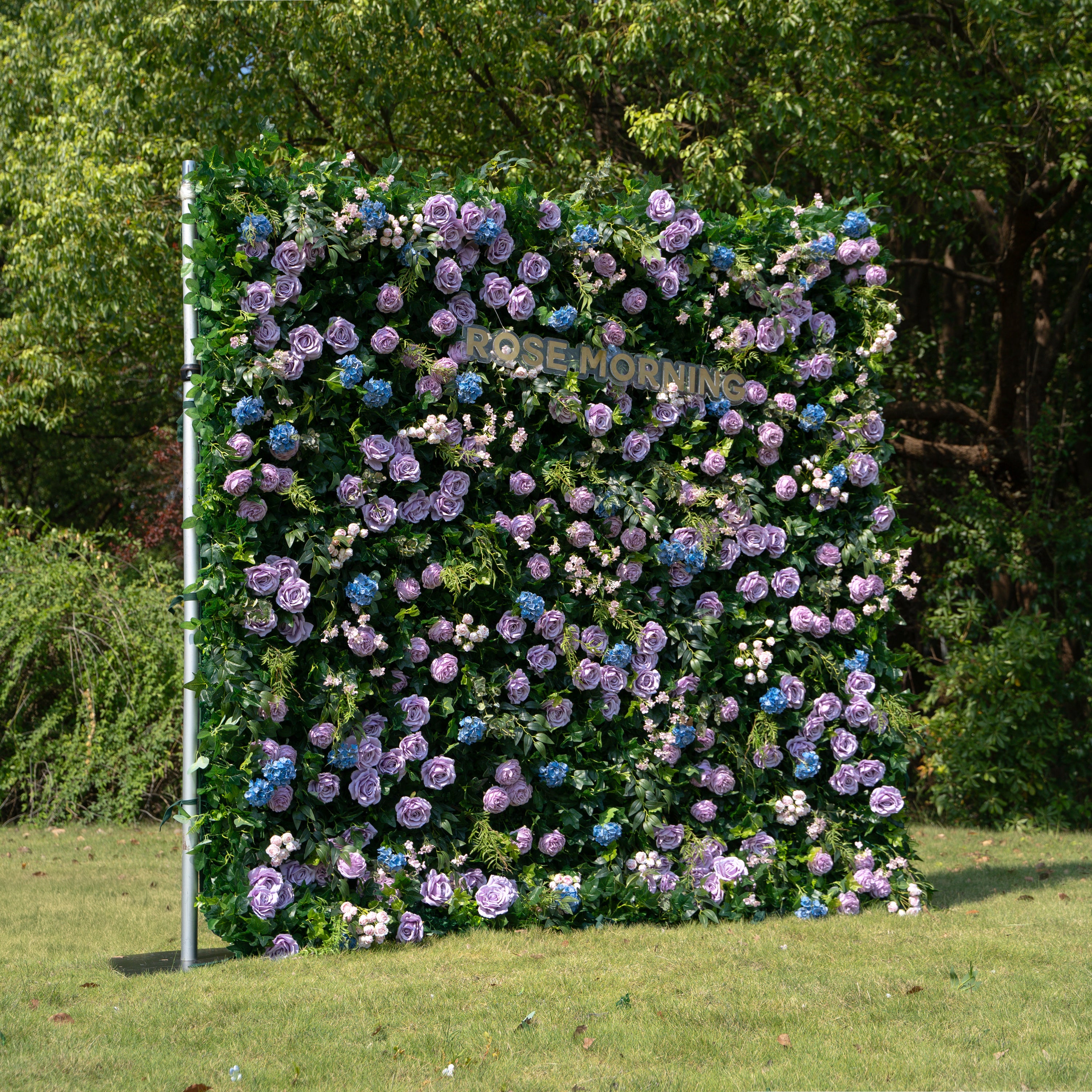 Dana:3D Fabric Artificial rolling up curtain flower wall