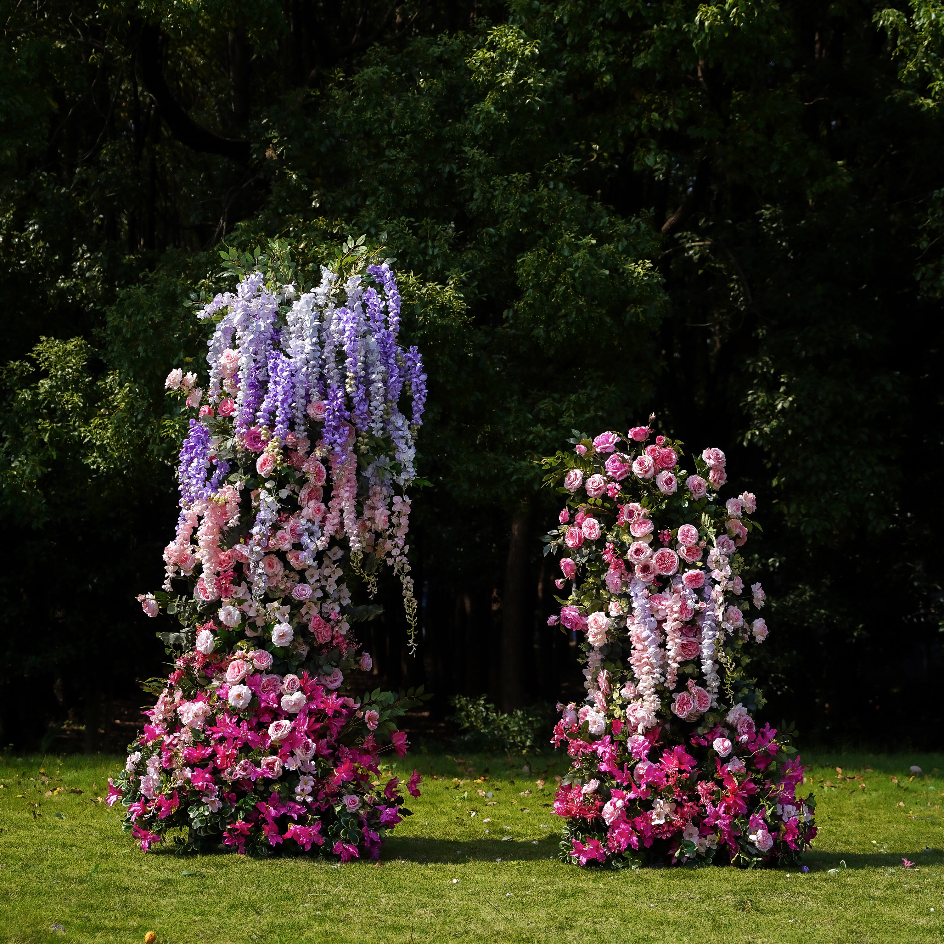 Dora Wedding Party Background Floral Arch Decoration Rose Morning