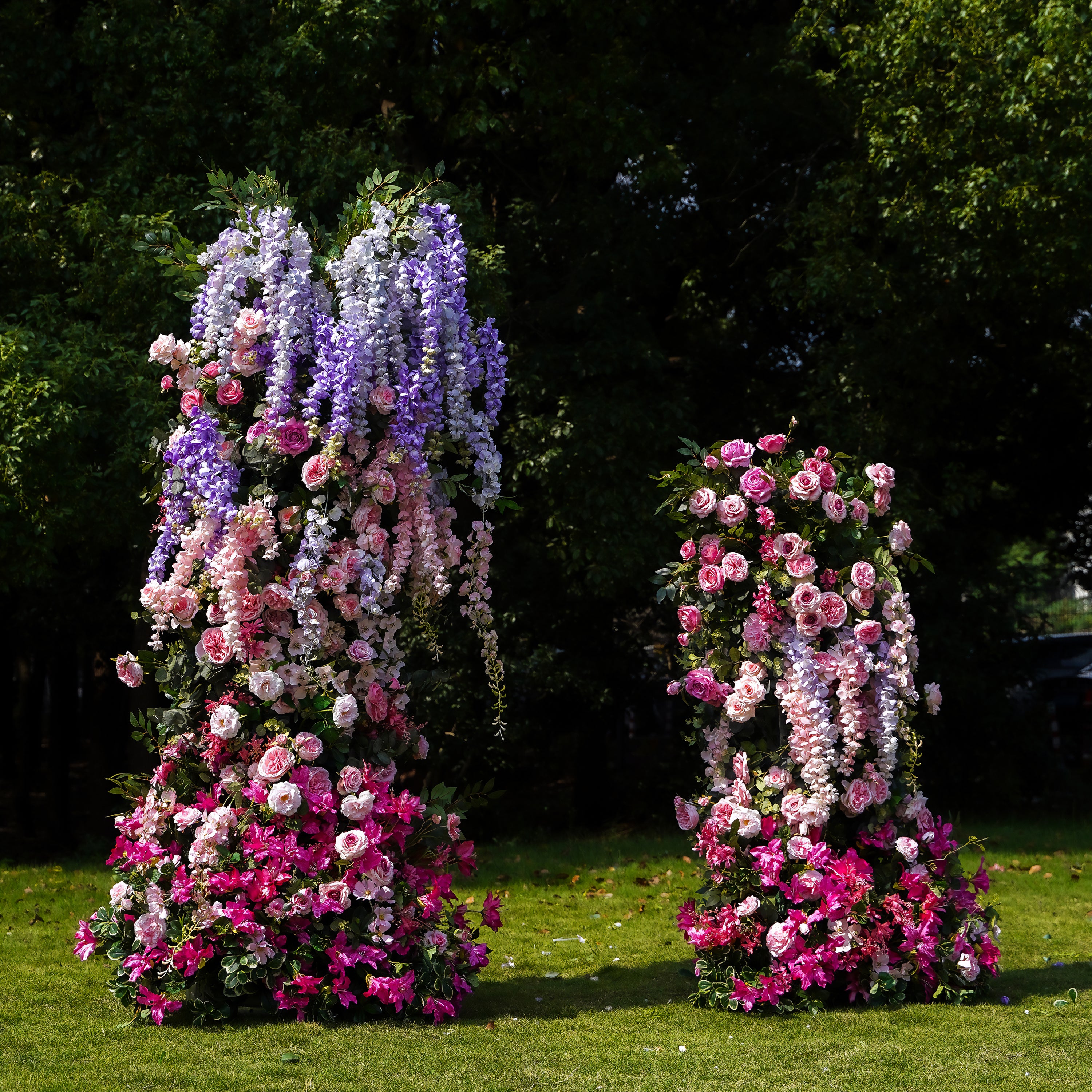 Dora Wedding Party Background Floral Arch Decoration Rose Morning