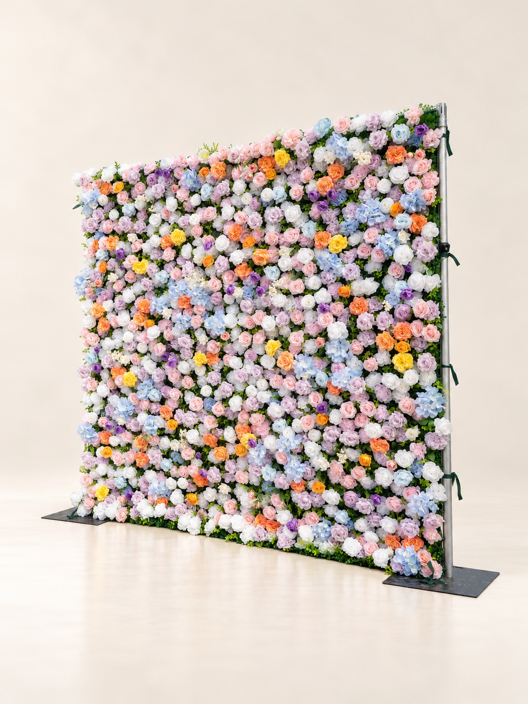 Ginger: 3D Fabric Artificial Zip Up Curtain Flower Wall For Wedding and Events Decoration