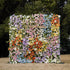 Eileen:5D 2023 New Fabric Artificial rolling up curtain flower wall Rose Morning