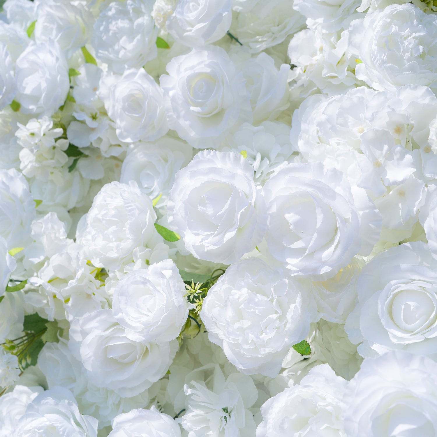 Felicity:5D Fabric Artificial rolling up curtain flower wall