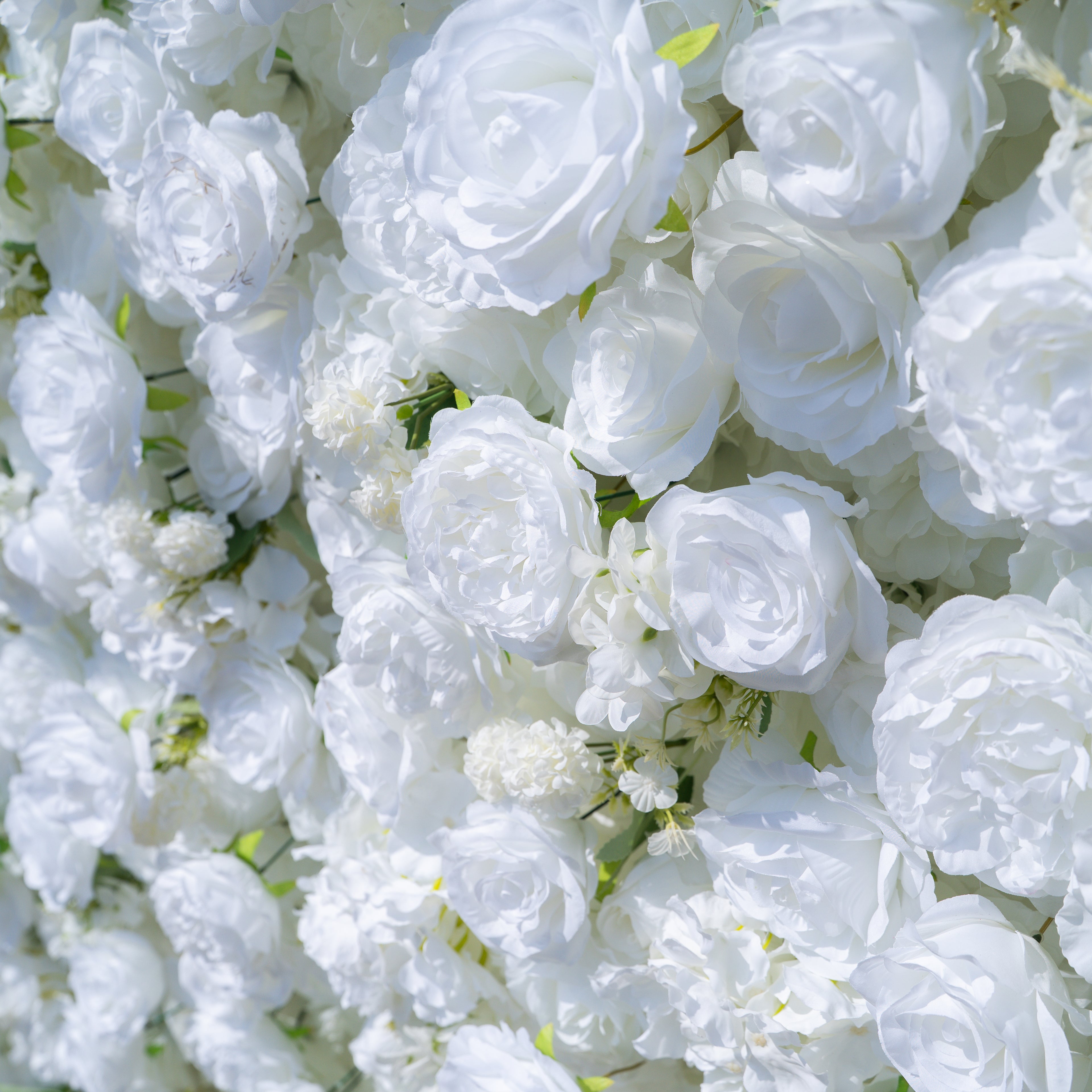 Felicity:5D Fabric Artificial rolling up curtain flower wall (Ready to ship)(Used for shooting-Only USA)