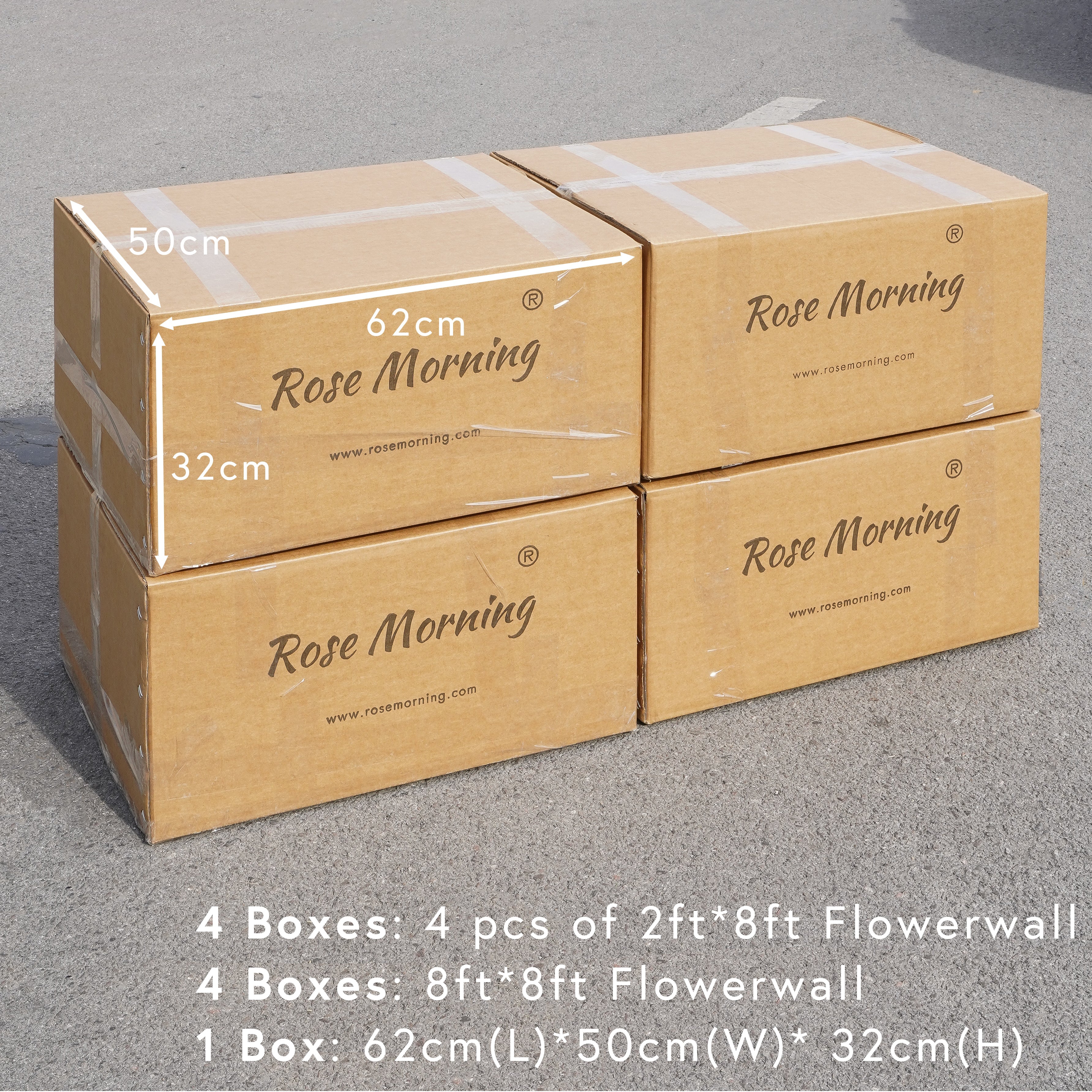 The flower walls are made of artificial flowers in various colors, layered at different levels to create a lush, elegant and natural look. The exclusive zipper design and roll-up design make it easy to install and remove.