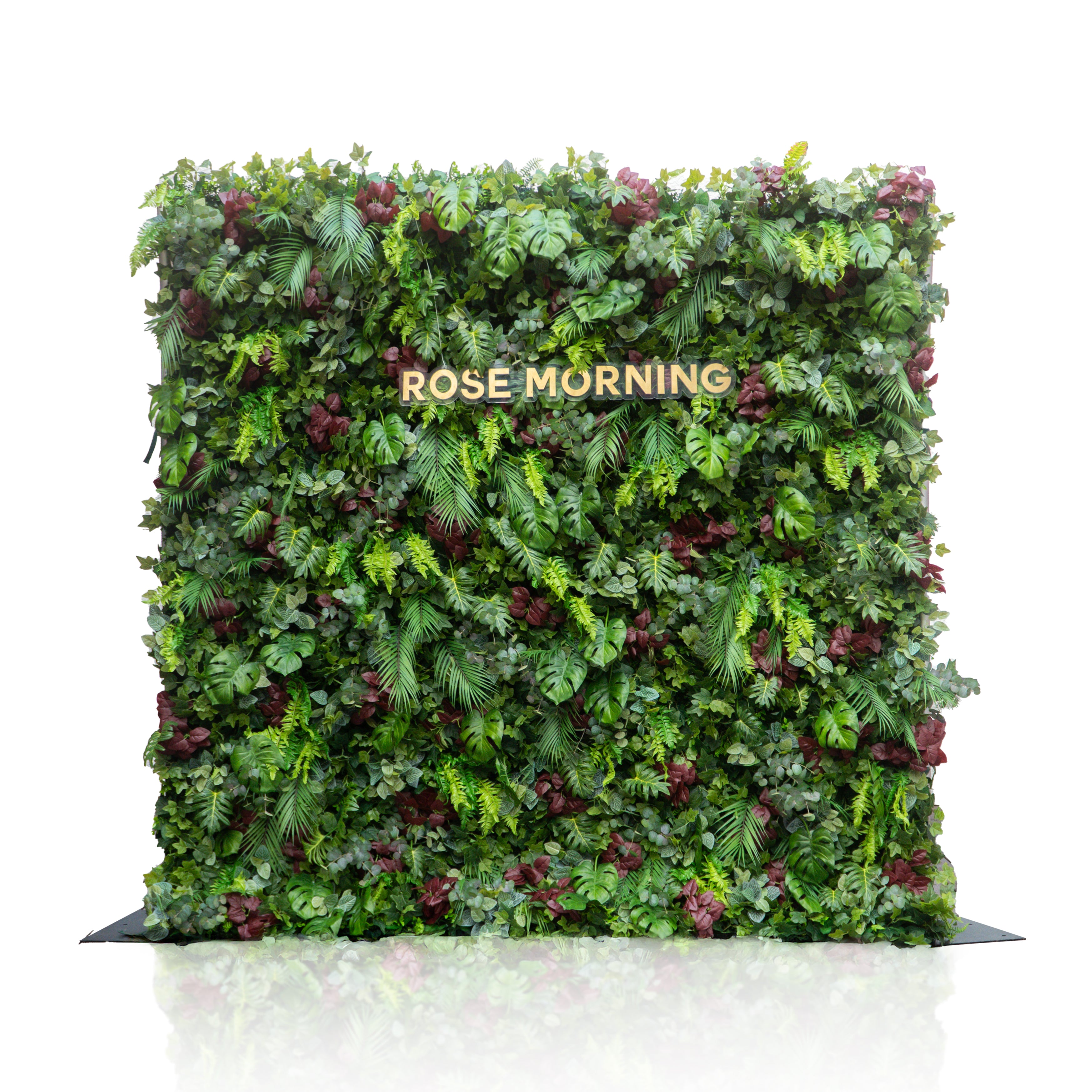 Filippa:4D Fabric Artificial rolling up curtain flower wall