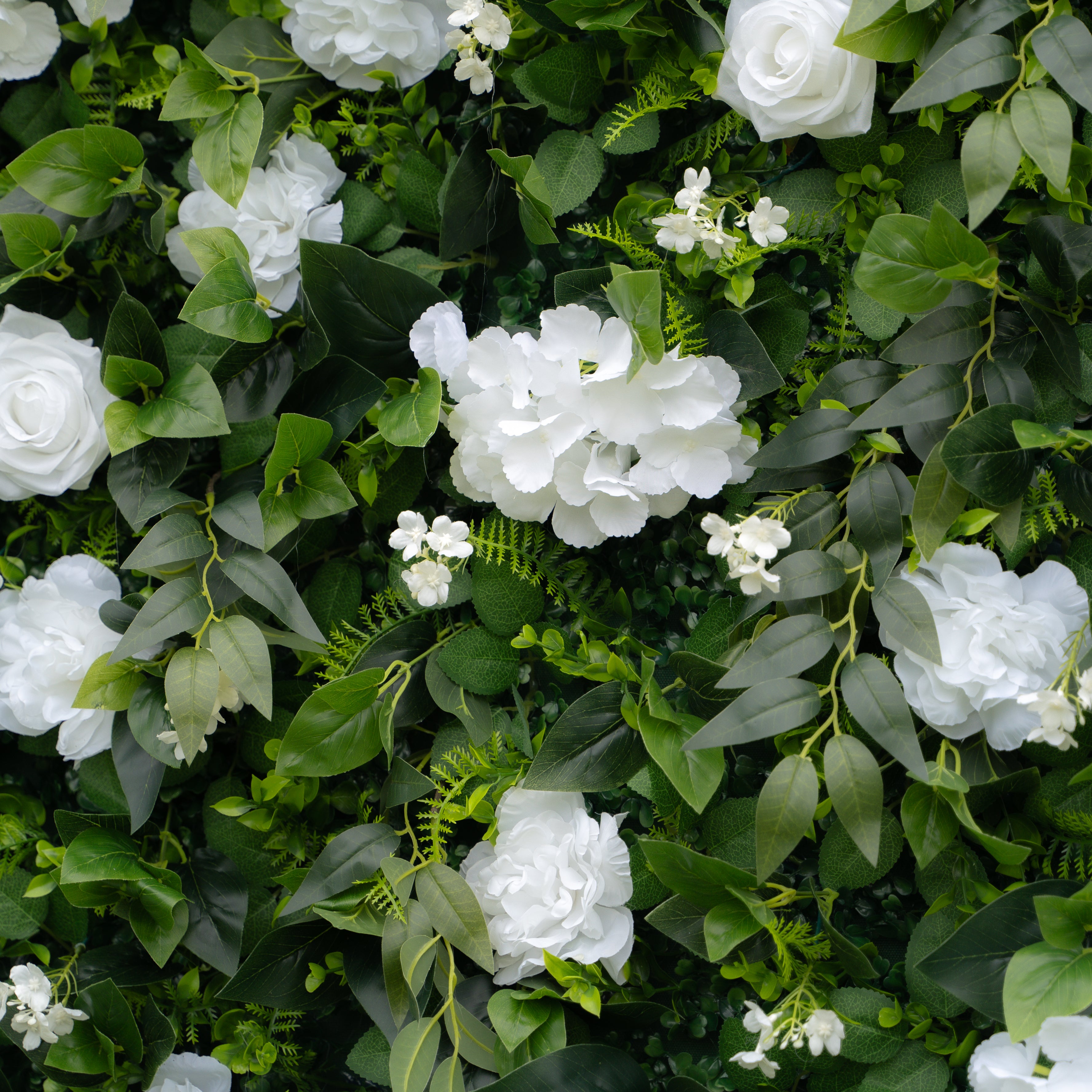 Jane Plus:Upgraded High-class Jane wall Fabric Artificial rolling up curtain flower wall (Ready to ship) Rose Morning