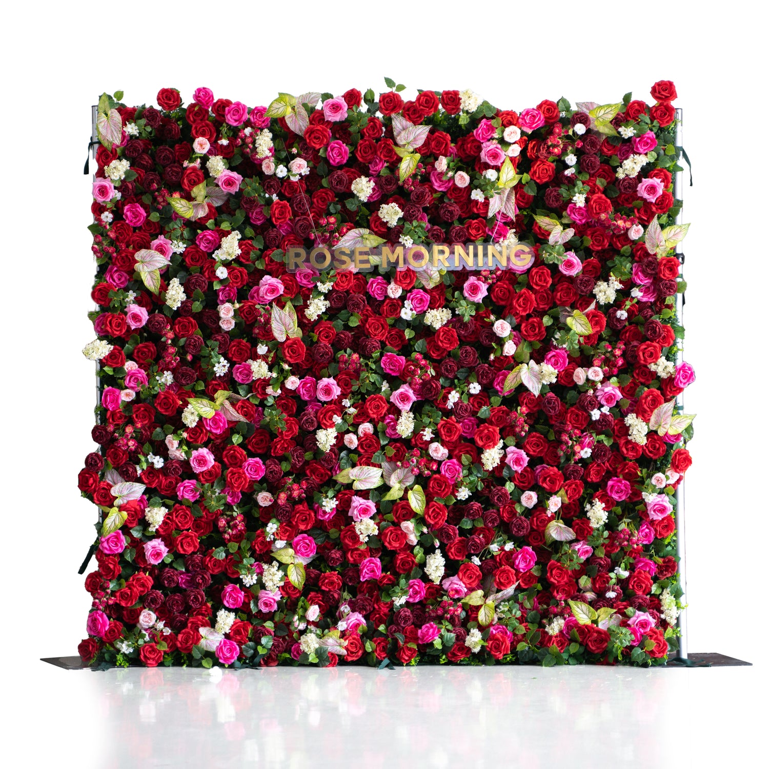 Jody :5D Fabric Artificial rolling up curtain flower wall