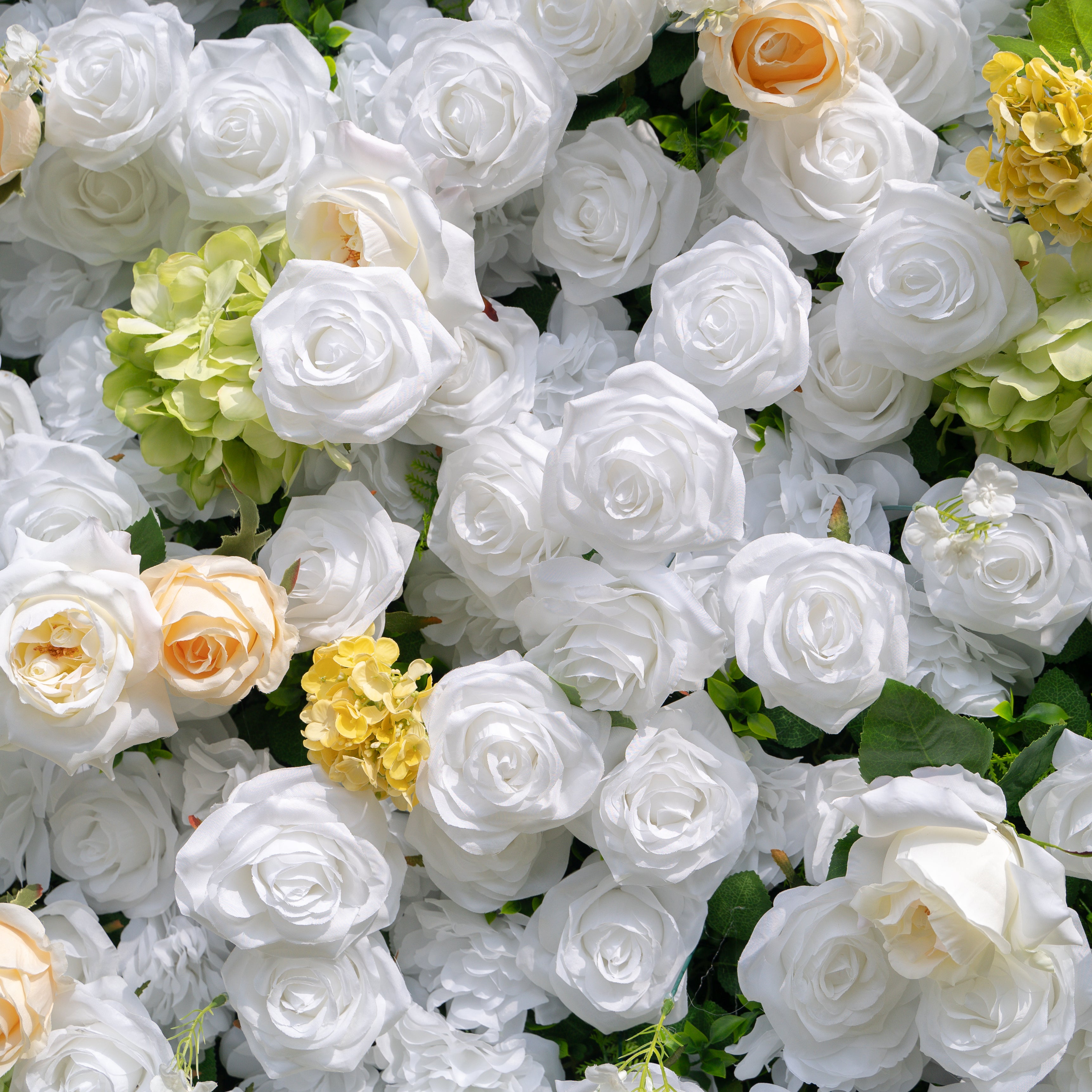 Lesly:3D Fabric Artificial rolling up curtain flower wall