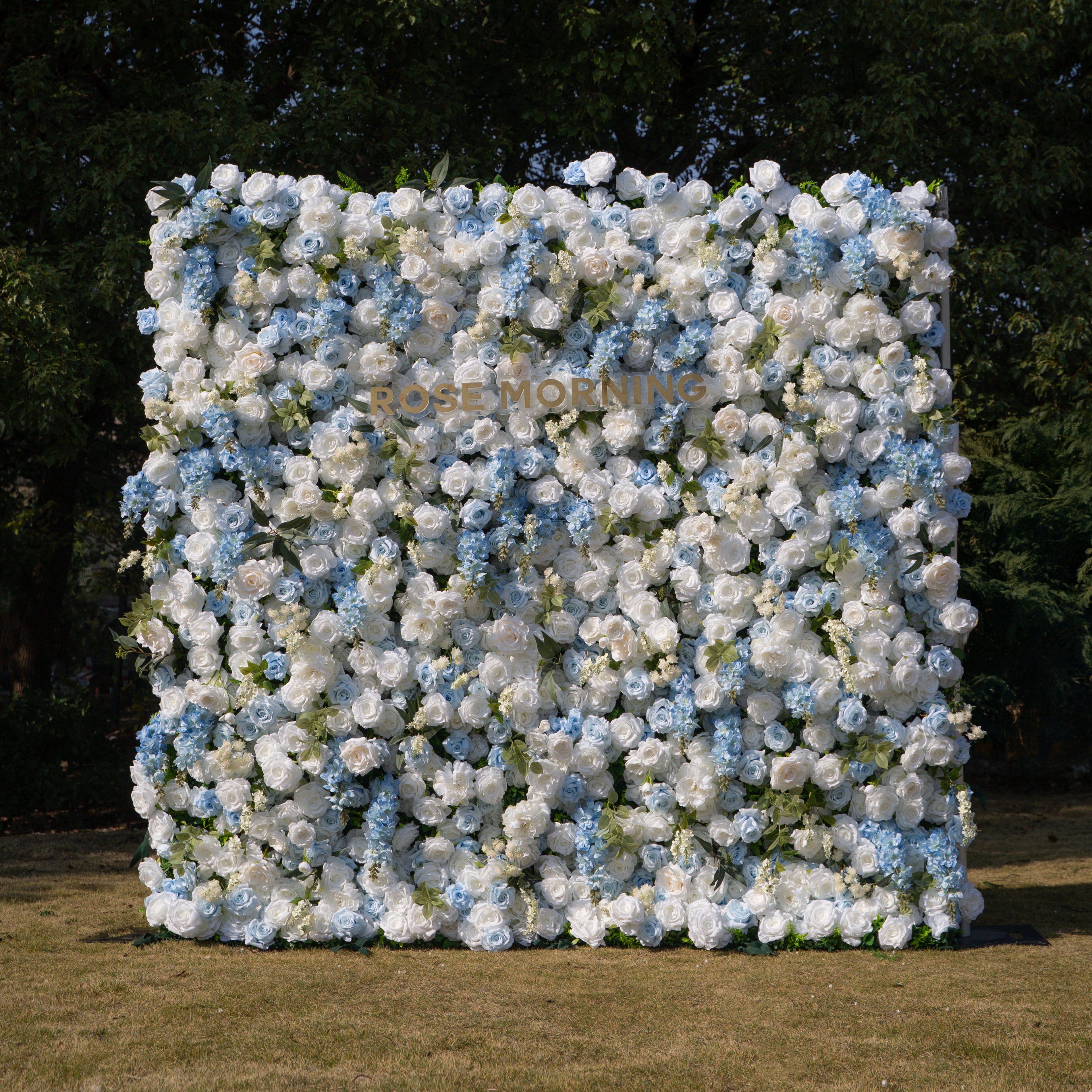 Loira :Limited Custom Release Blue–white gradient Photogenic Full-bloom texture 8ft*8ft