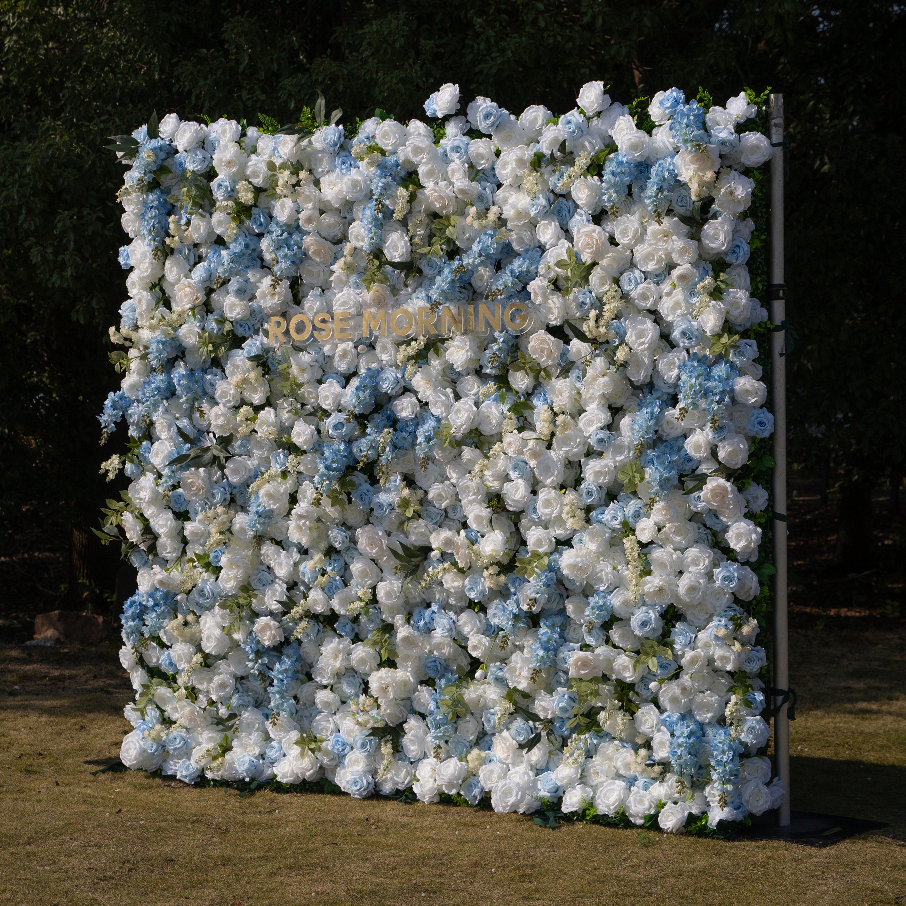 Loira :Limited Custom Release Blue–white gradient Photogenic Full-bloom texture 8ft*8ft