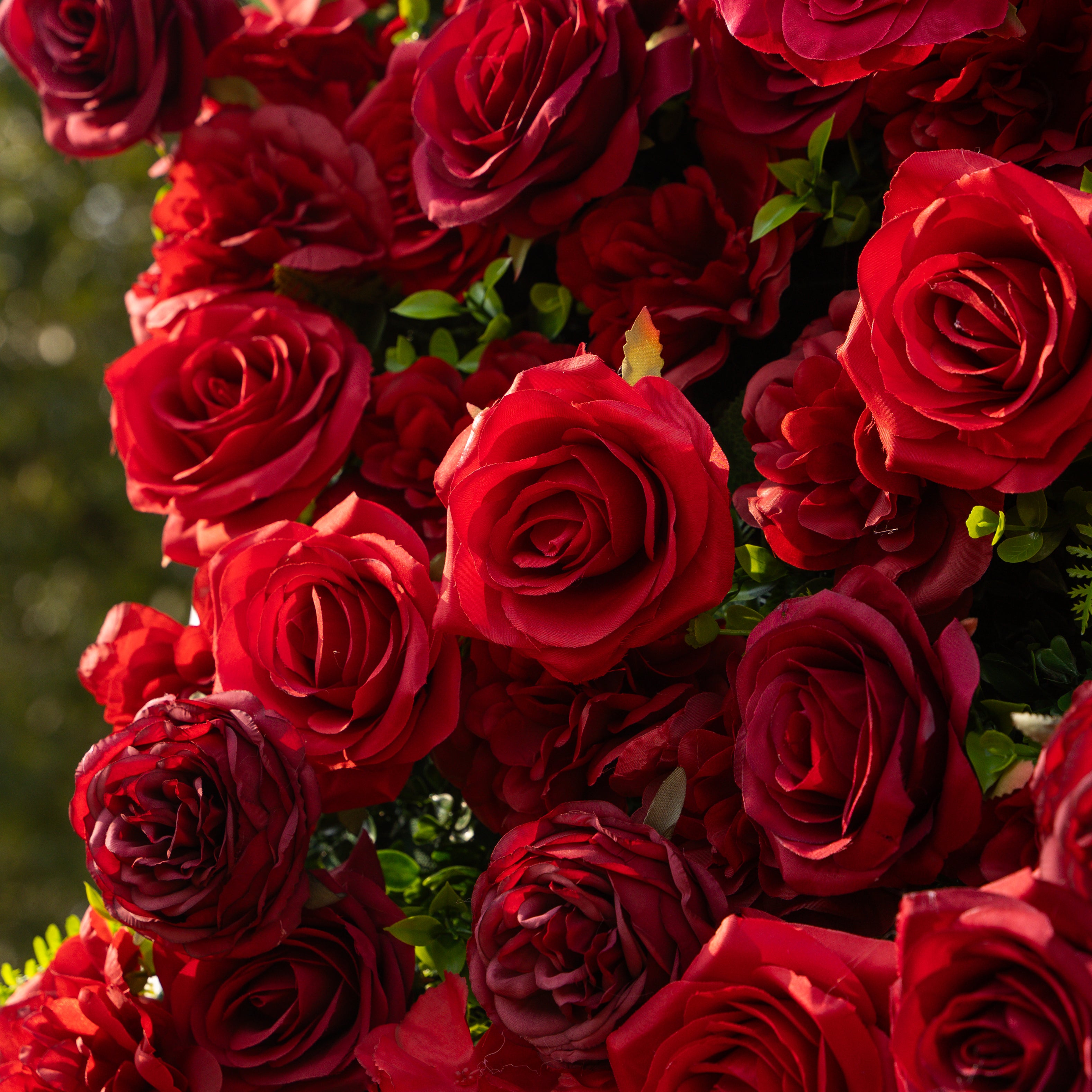 Luna 3D Layered Flower Wall - Luxury Silk Rolling Backdrop