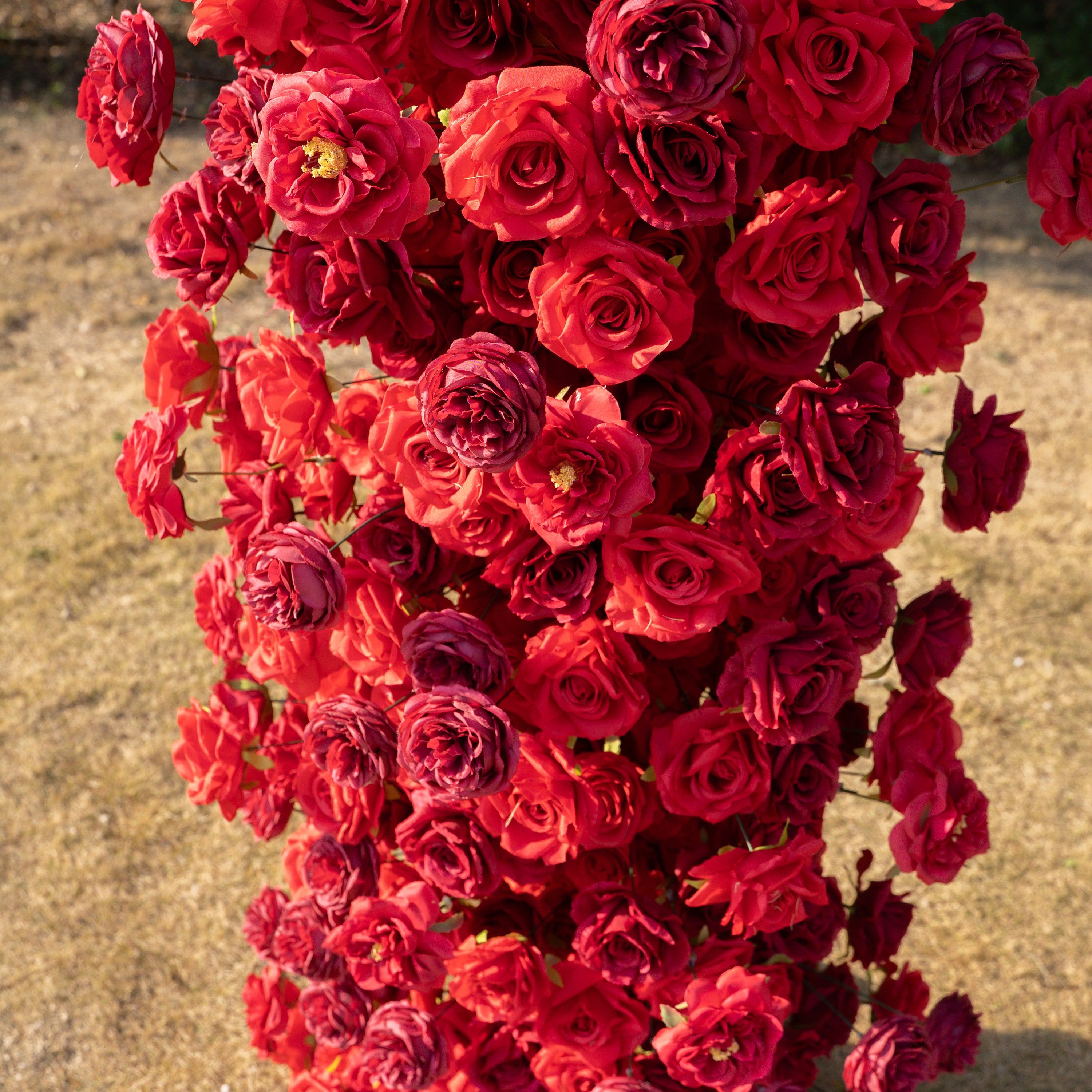 Luna Arch:Wedding Party Background Floral Arch Decoration (Including Frame)