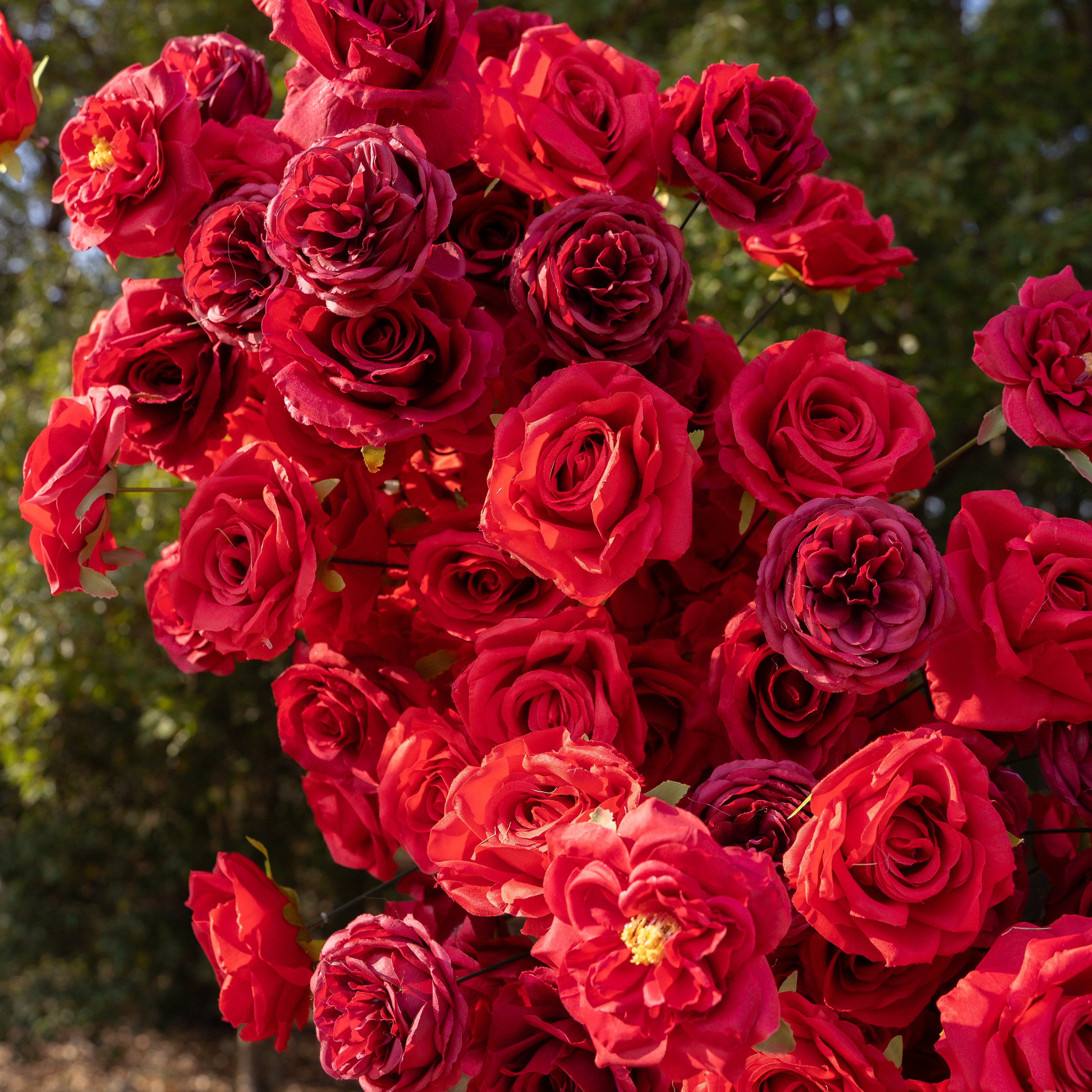 Luna Arch:Wedding Party Background Floral Arch Decoration (Including Frame)