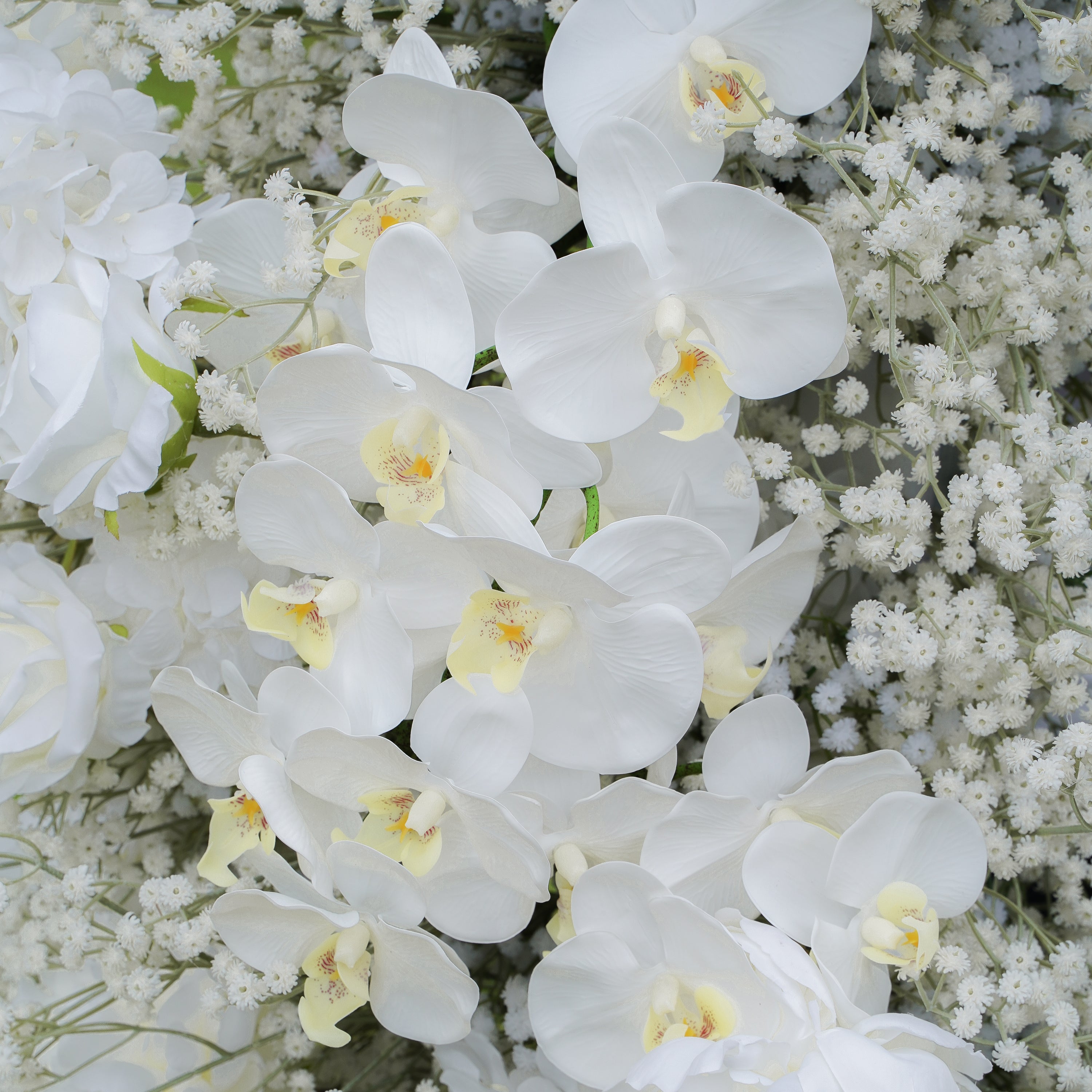Maria:2023 New Wedding Party Background Floral Arch Decoration Including Frame -R891 Rose Morning