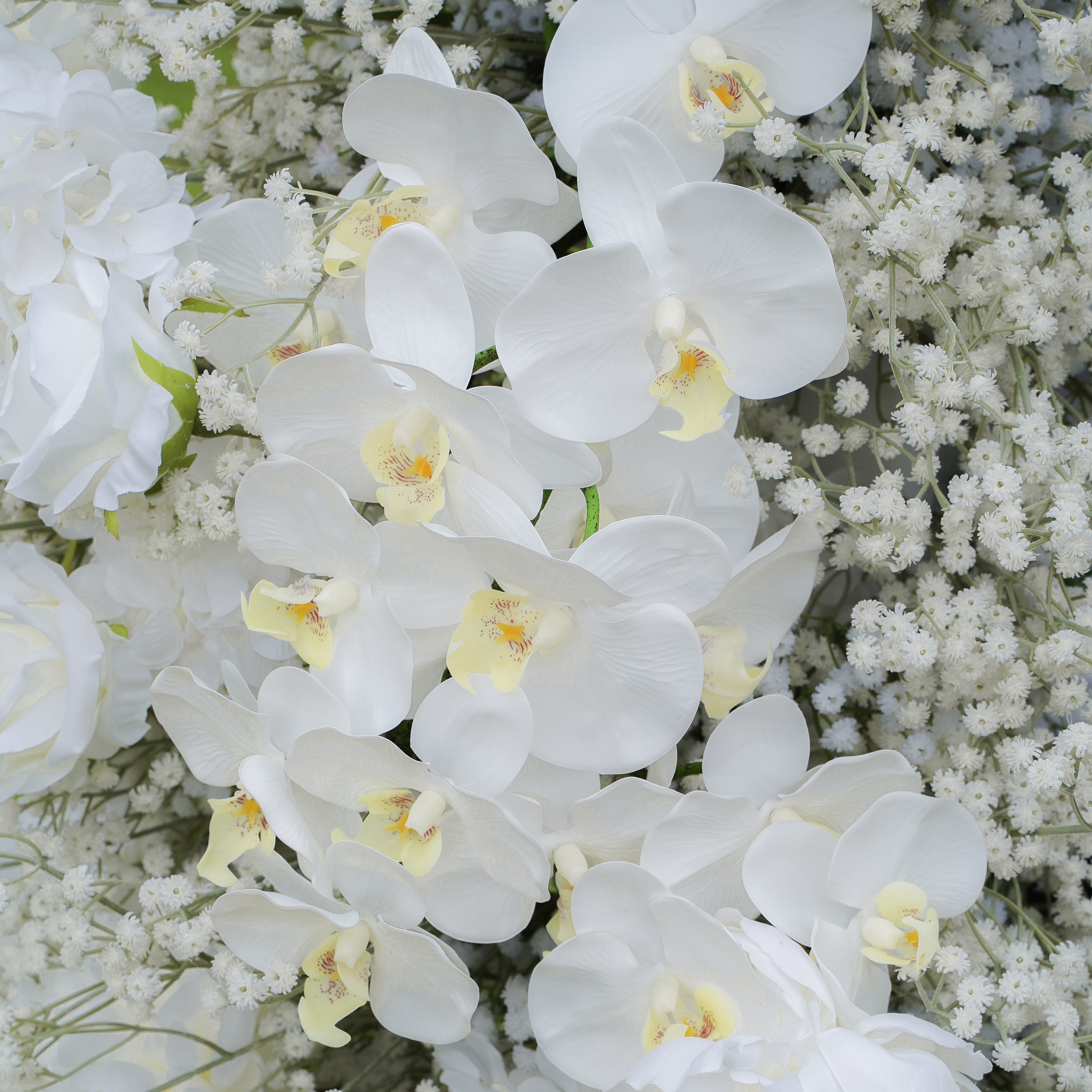 Maria:2023 New Wedding Party Background Floral Arch Decoration Including Frame -R891 Rose Morning