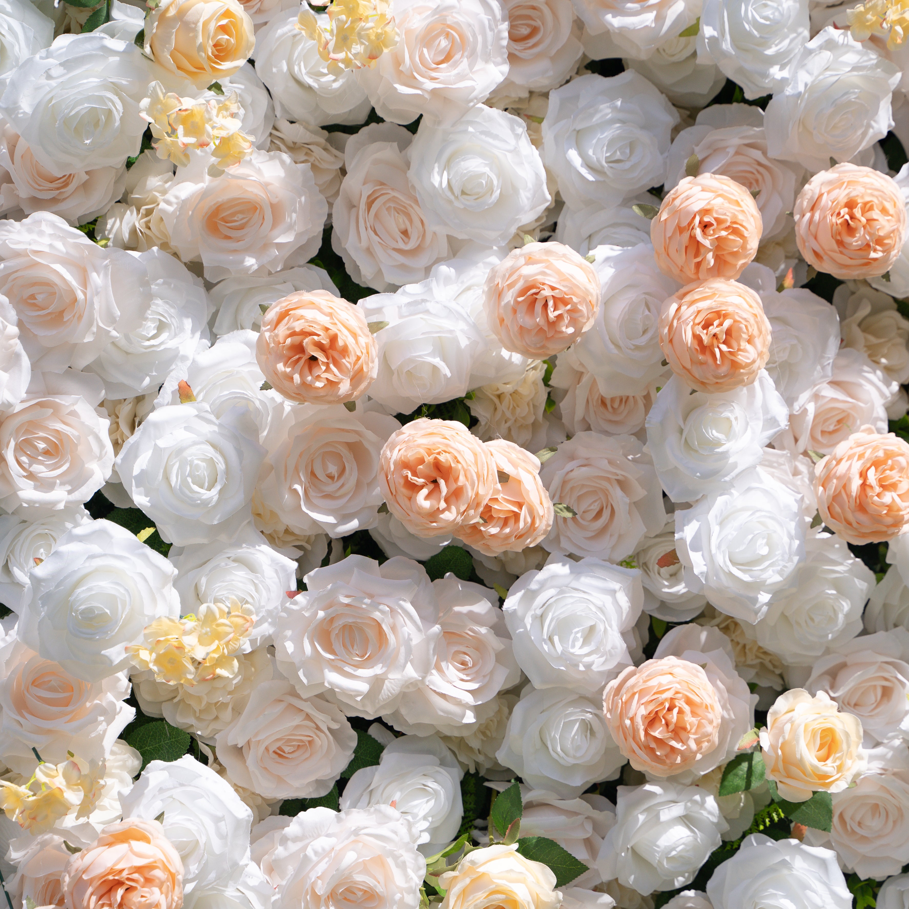 Marissa:3D Fabric Artificial rolling up curtain flower wall