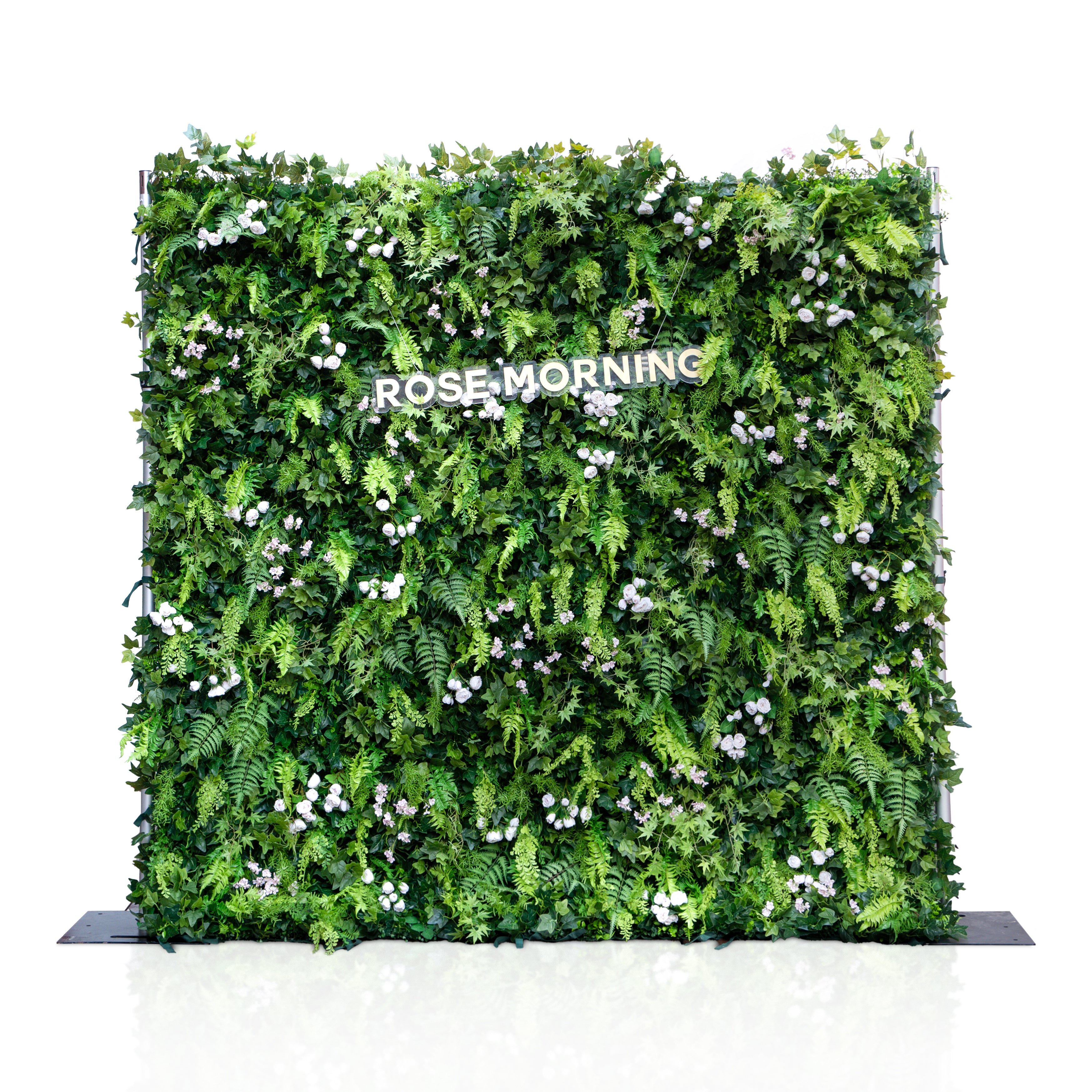 Mikia:4D Fabric Artificial rolling up curtain flower wall