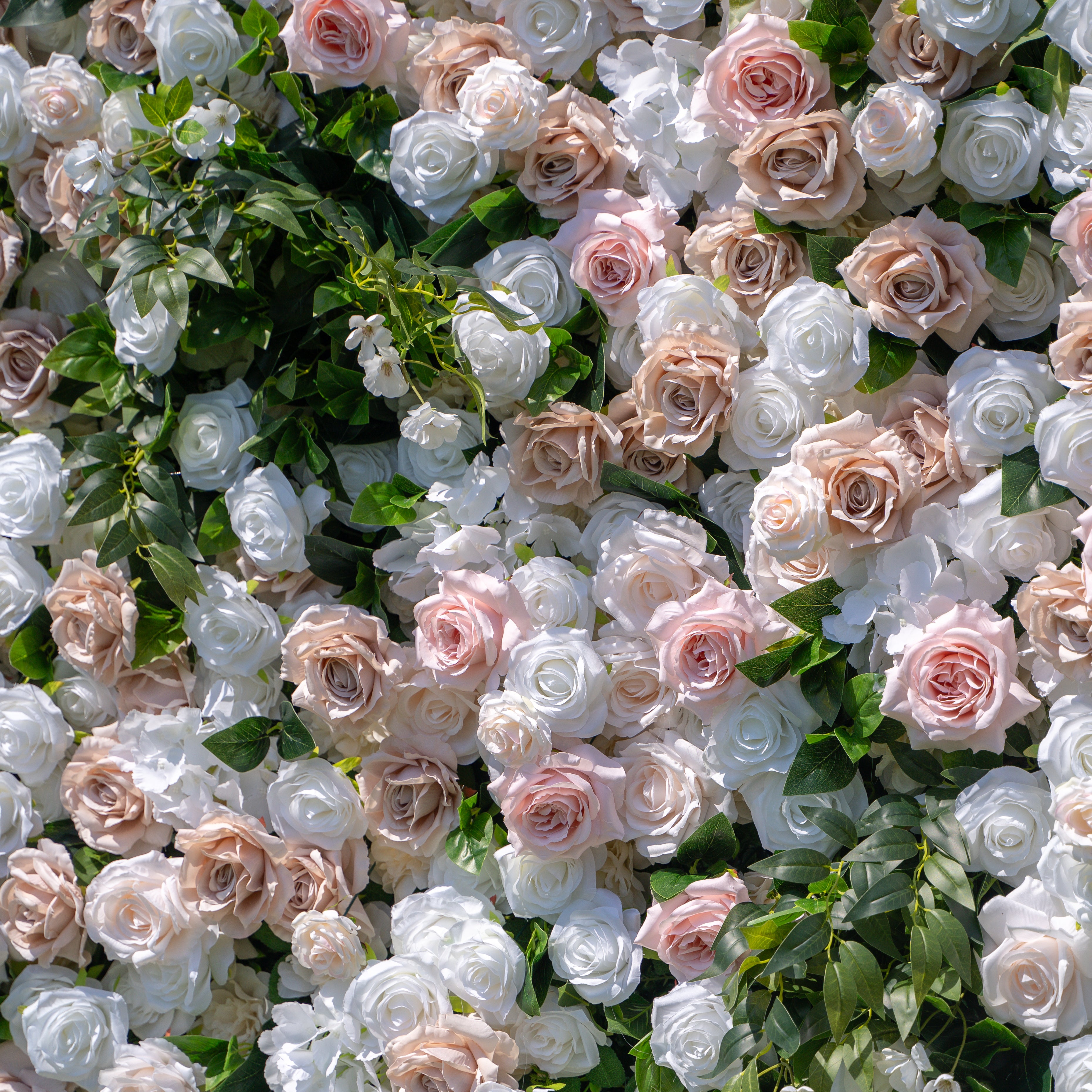 Milo:3D Fabric Artificial rolling up curtain flower wall
