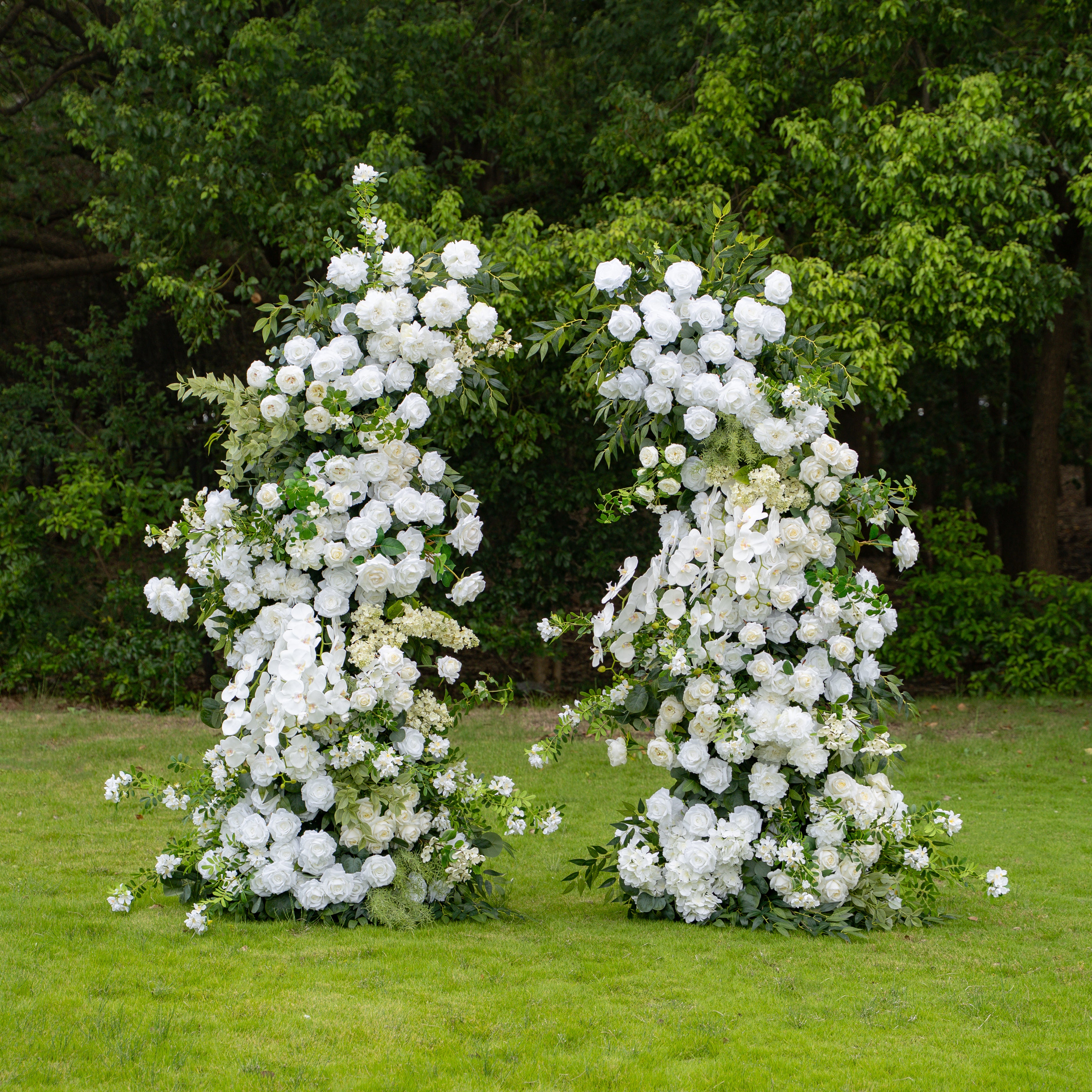 Neve:Wedding Party Background Floral Arch Decoration (Including Frame)