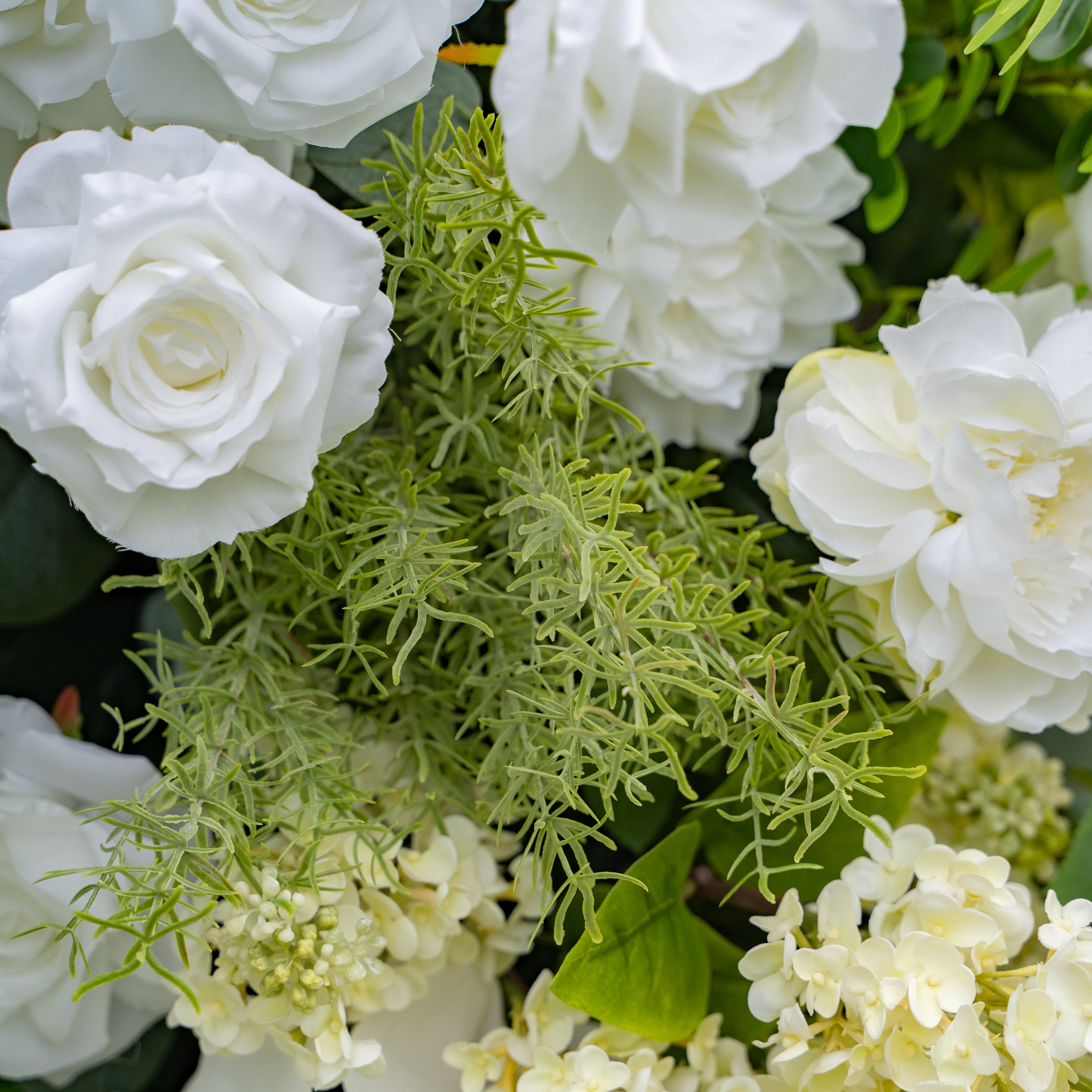 Neve:Wedding Party Background Floral Arch Decoration (Including Frame)