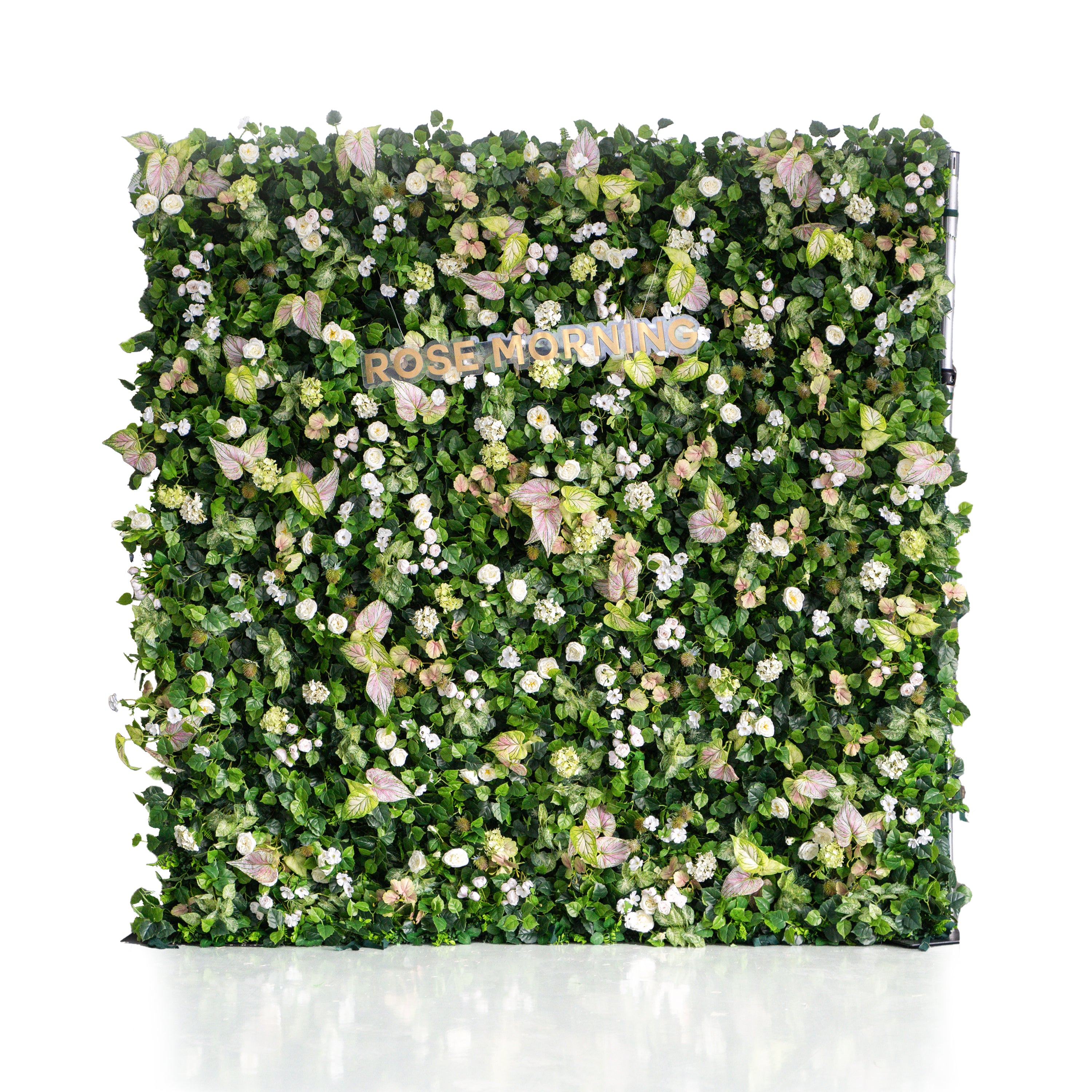 Nives:4D Fabric Artificial rolling up curtain flower wall
