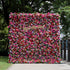 NooZay: 5D 2023 Fabric Artificial Flower Wall Rolling Up Curtain Flower Wall R904 - 8ft*8ft Rose Morning