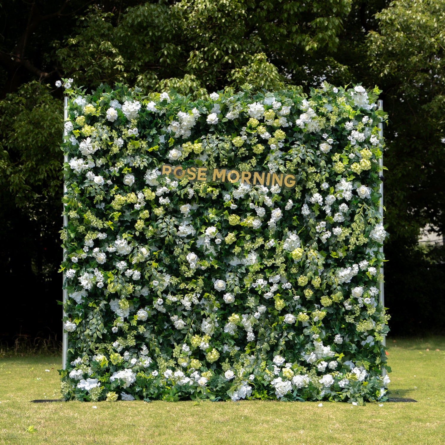 Parker:5D Fabric Artificial rolling up curtain flower wall