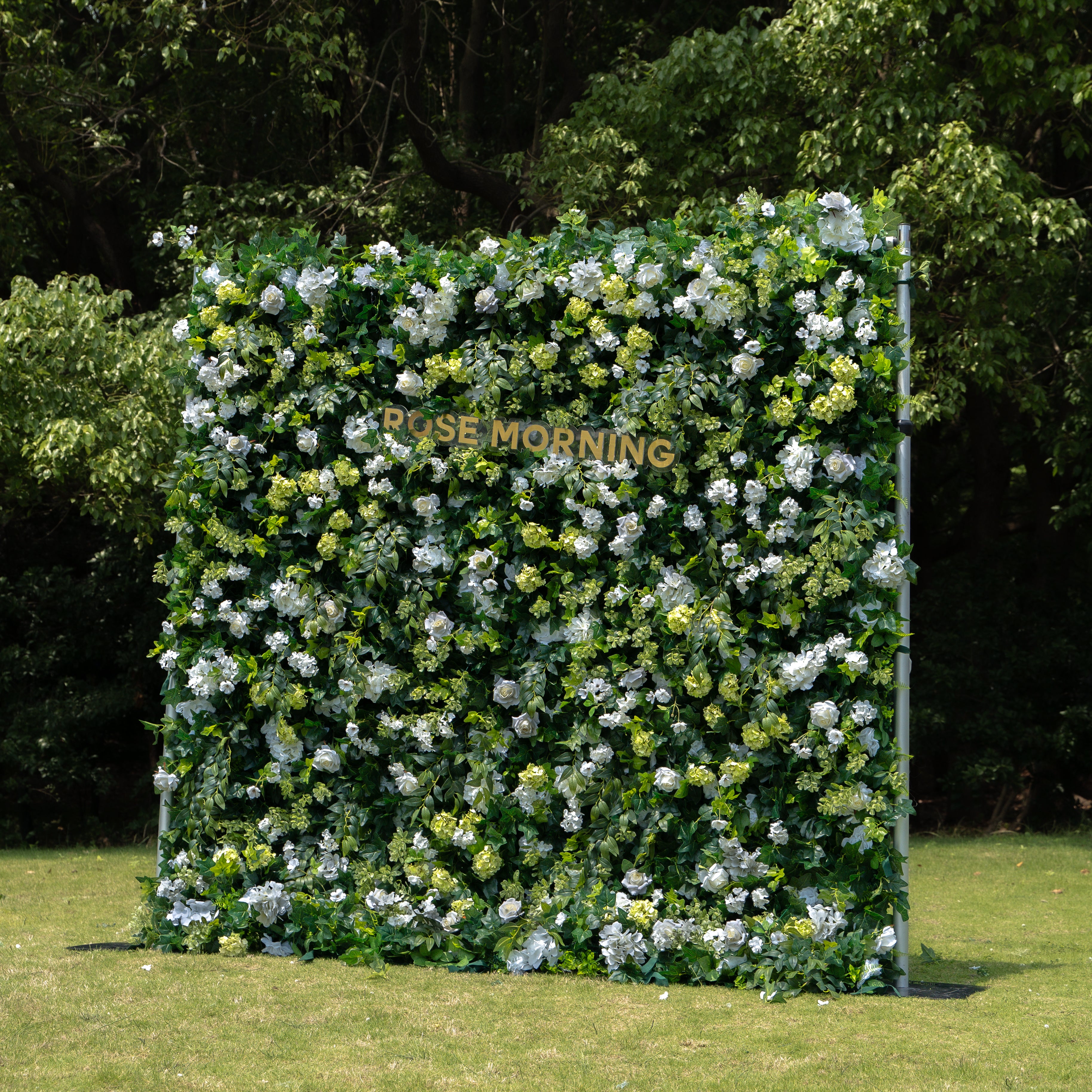 Parker:5D Fabric Artificial rolling up curtain flower wall