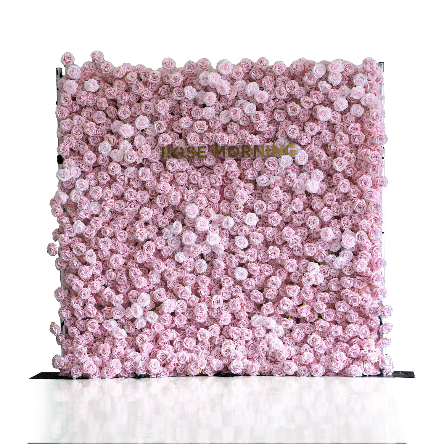 Promise:3D Fabric Artificial rolling up curtain flower wall
